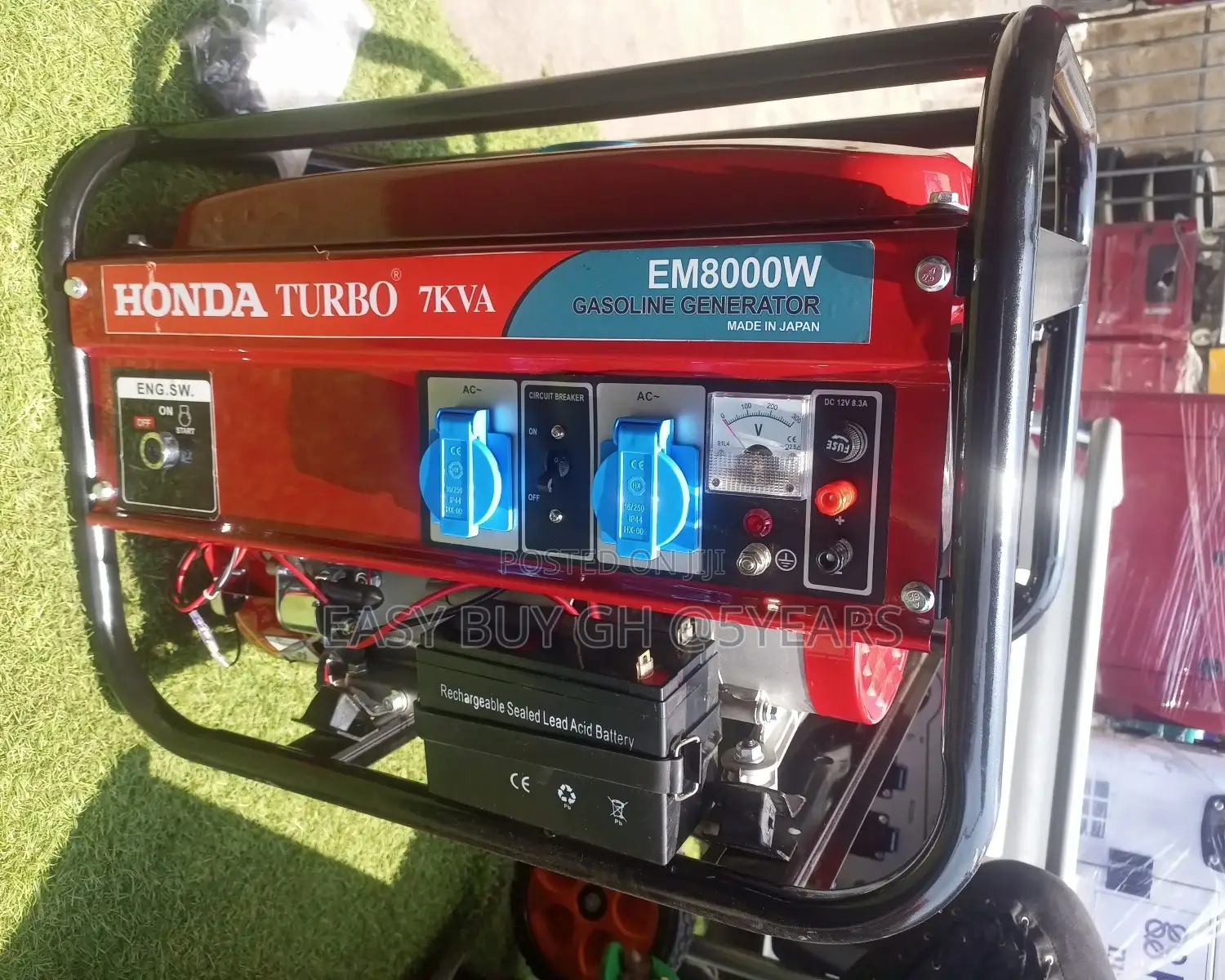 Gasoline Generator Japan Made 8000w Honda Turbo Generators.