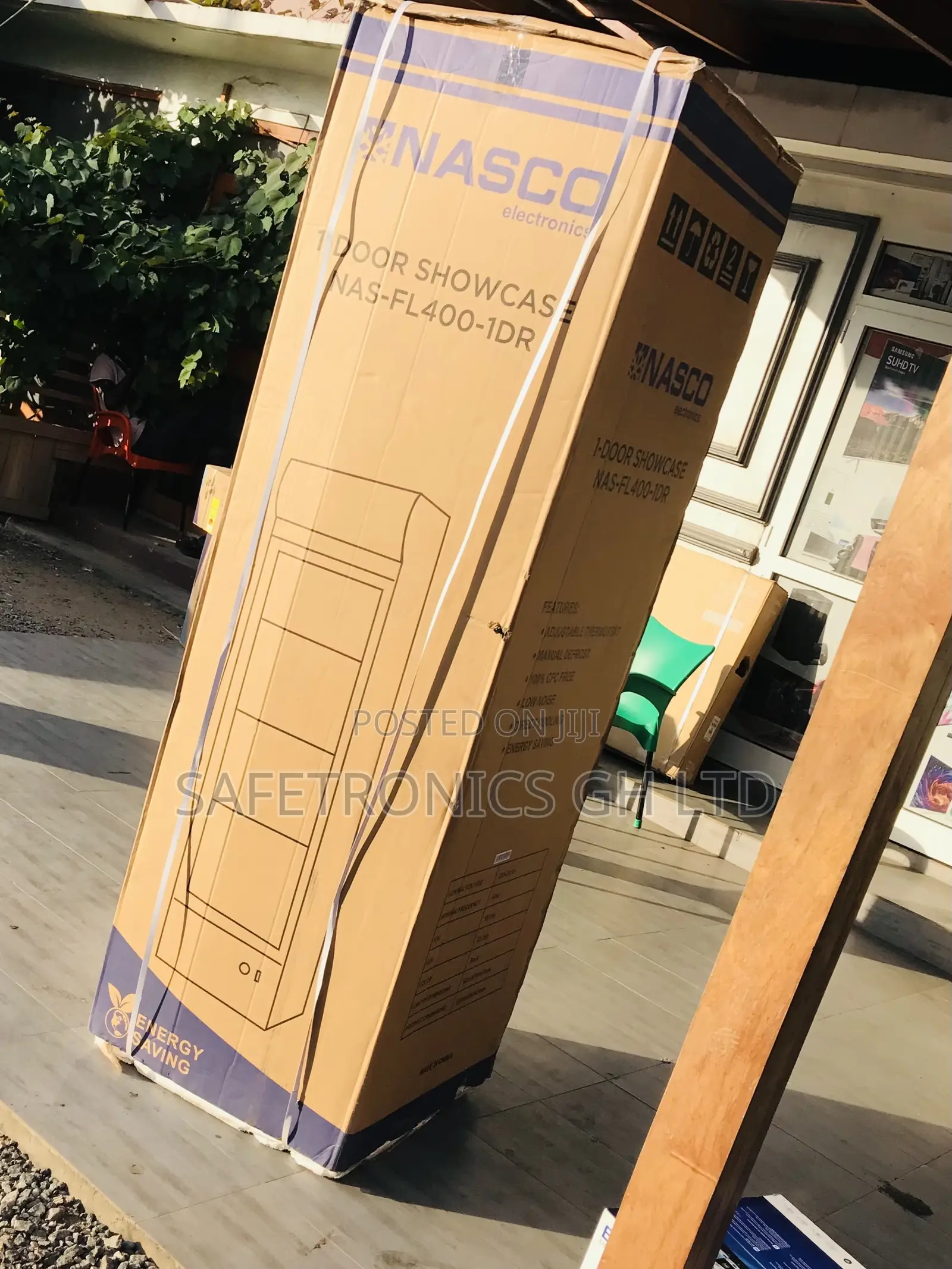 Lastest New (Glass) Singledoor Display Nas-Fl400-1dr
