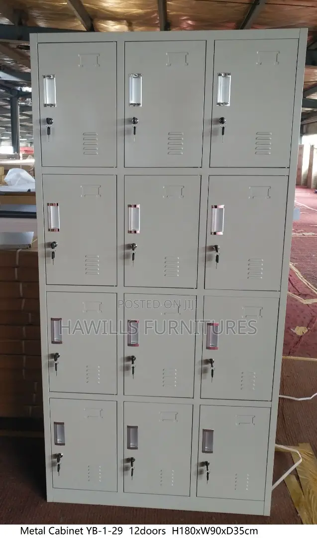 12 - Door Locker Storage Cabinet