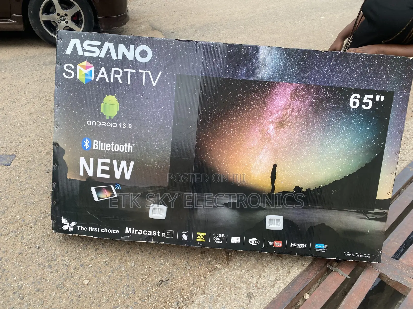 Center Stage Asano 65 Smart Android Uhd Tv