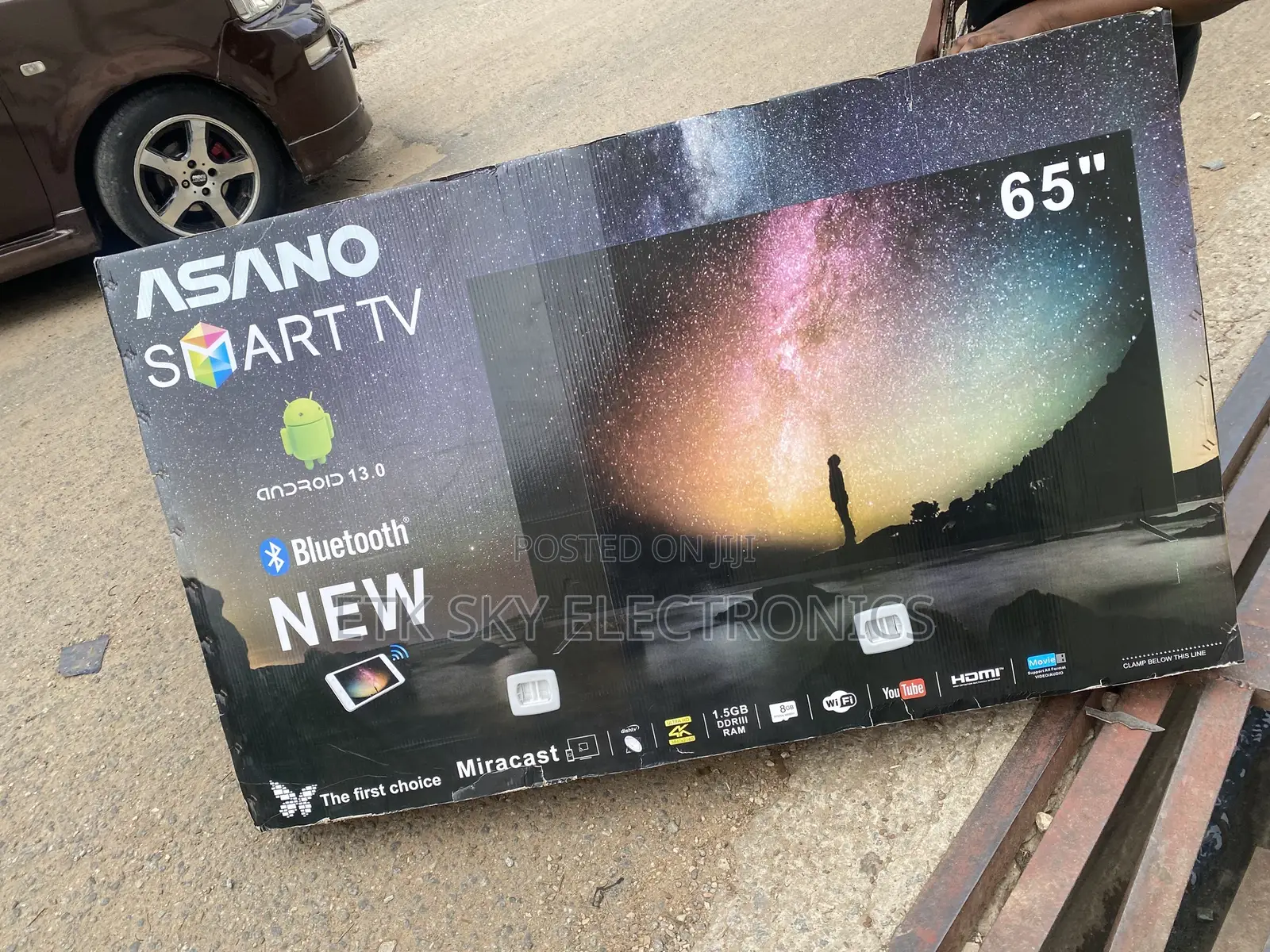 Center Stage Asano 65 Smart Android Uhd Tv