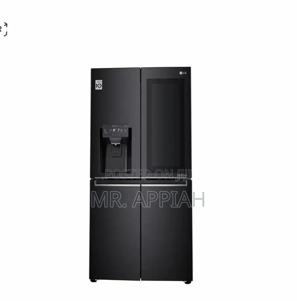 Long Lasting LG GC-X22FTQLL Side by Side Fridge(Black)508L