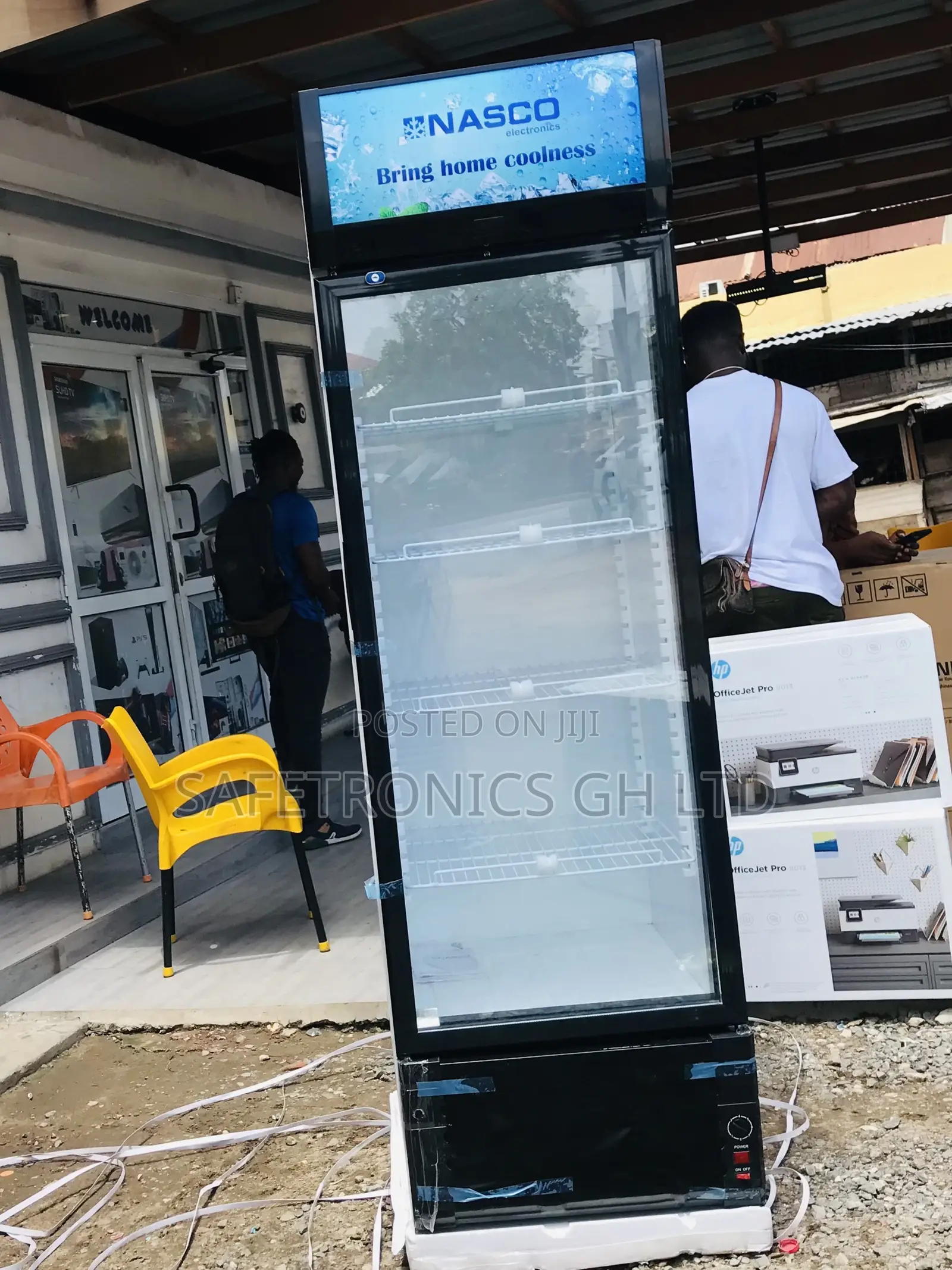 Sealed Nas-Fl400-1dr Display Glass Singledoor