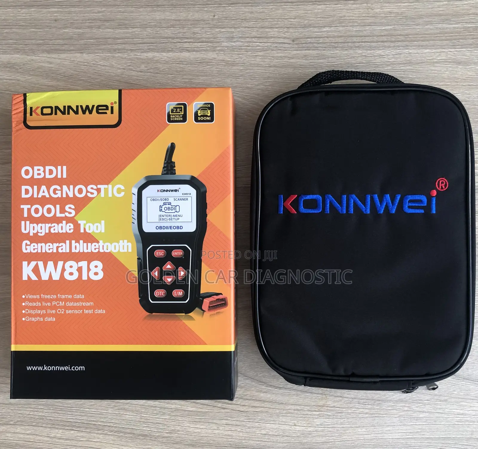 Konnwei KW818 OBD Car Diagnostic Scanner