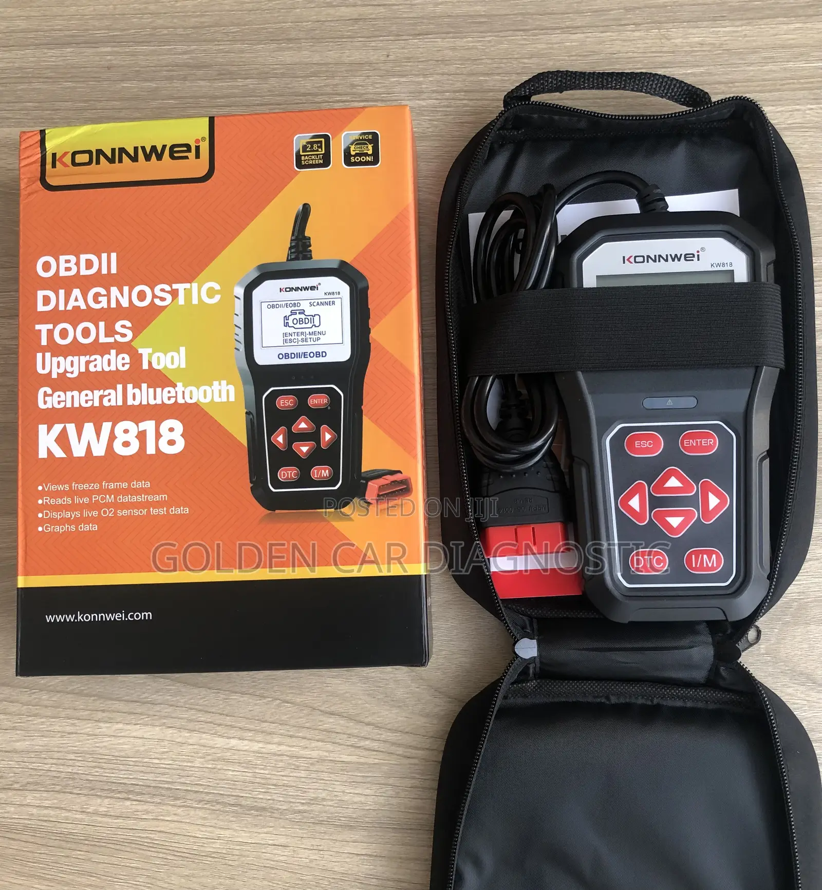 Konnwei KW818 OBD Car Diagnostic Scanner