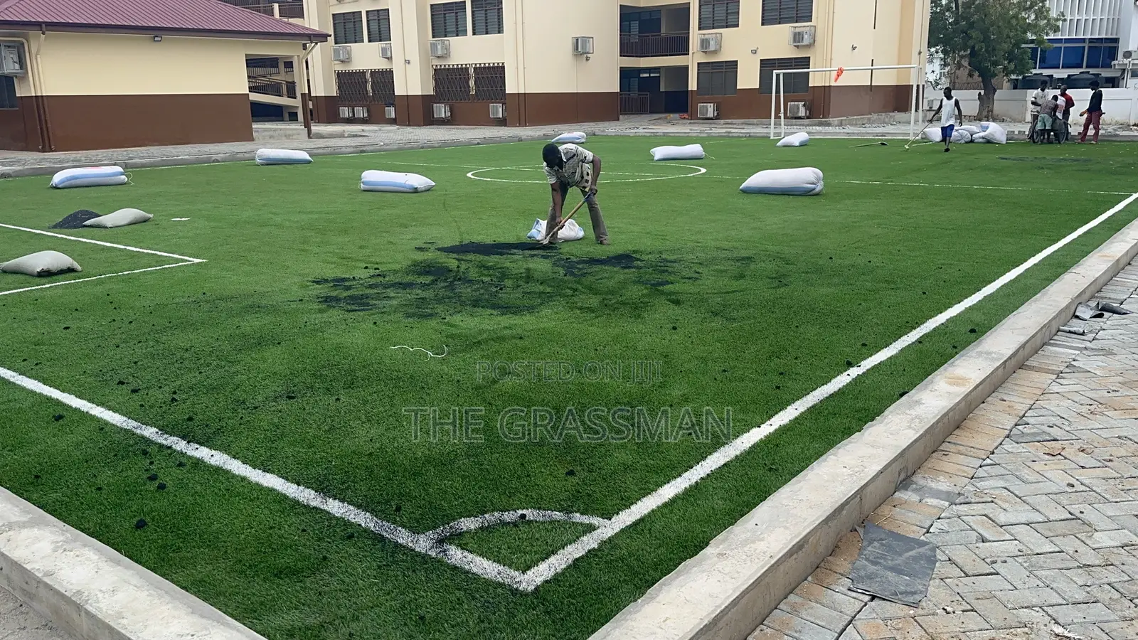 Infill Granules for Playground Pitches