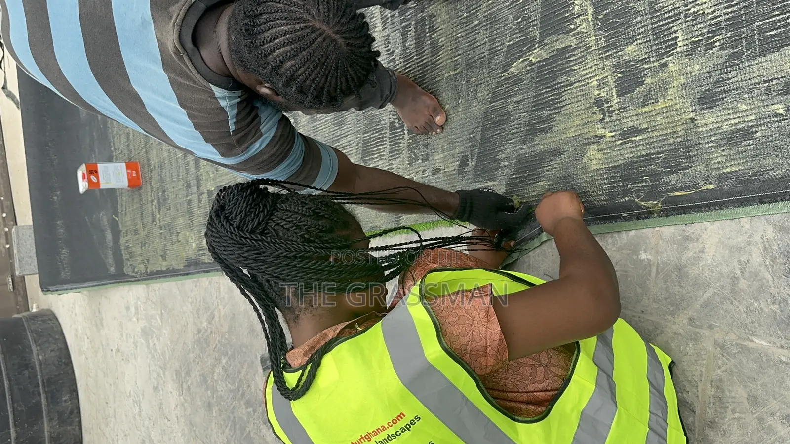 Women in Artificial Grass Installation Sales