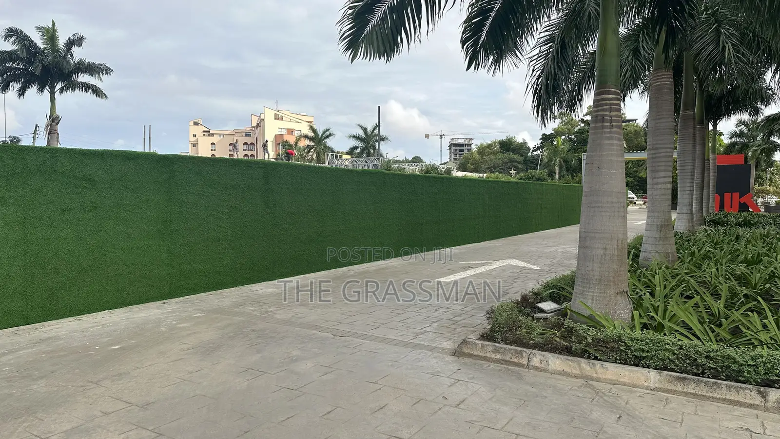 Grass for Walls for Estates, Residential, Hotels