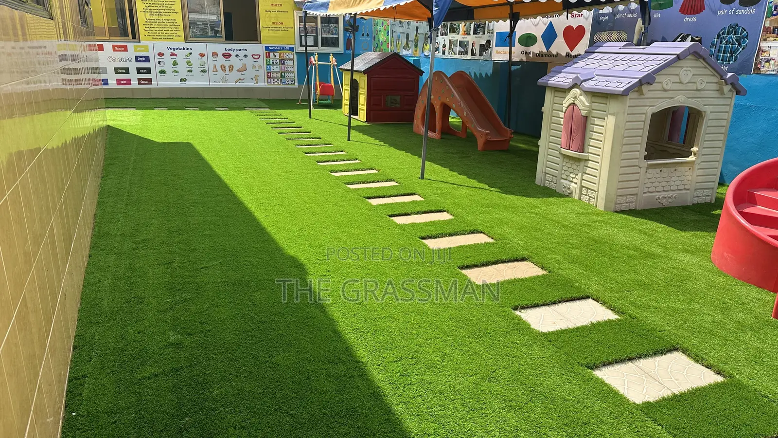 Artificial Grass for Playgrounds: Play Safe, Play Fun