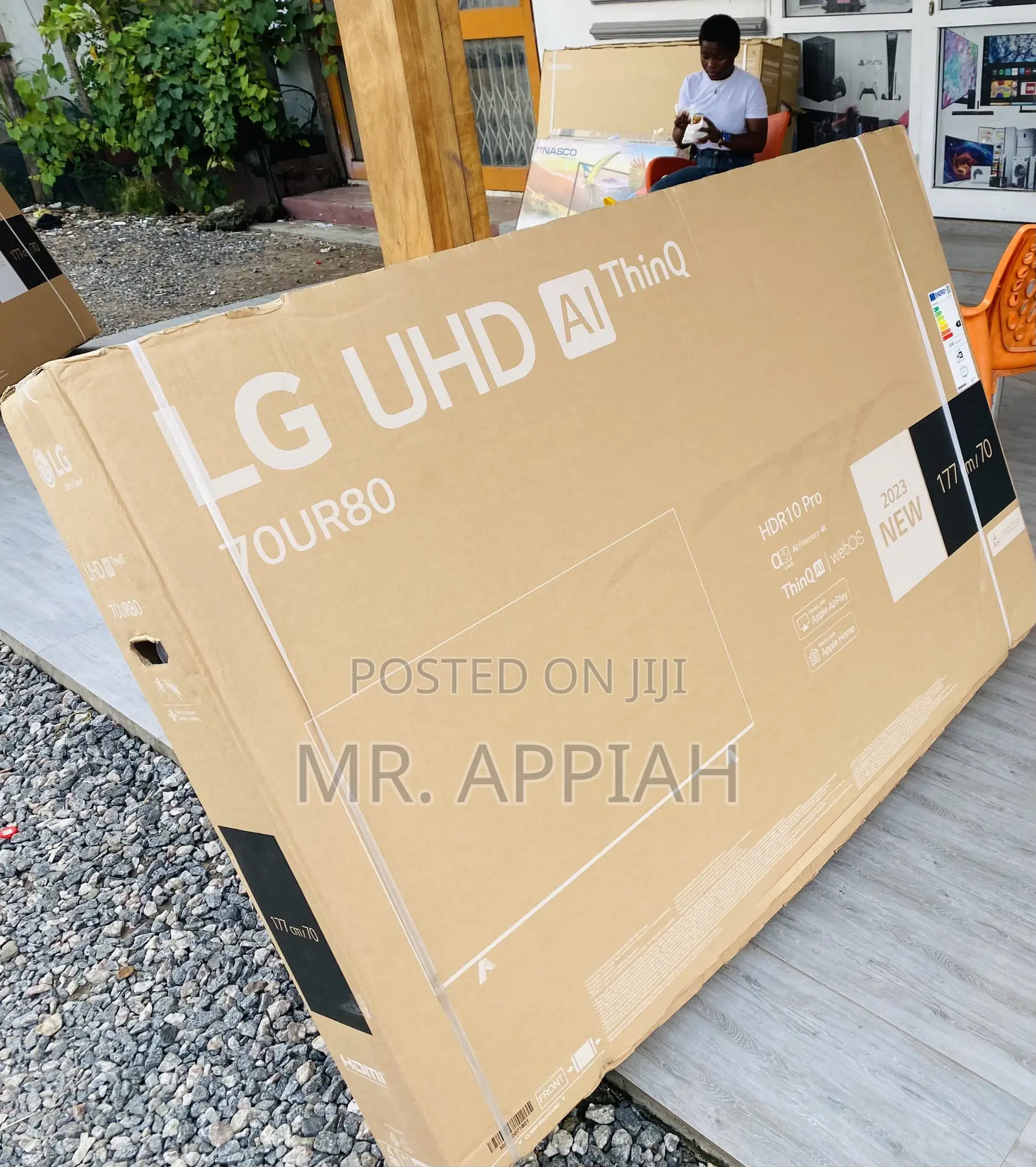 Buy Authentic LG 70un7380 70” Uhd Smart Television,Black.