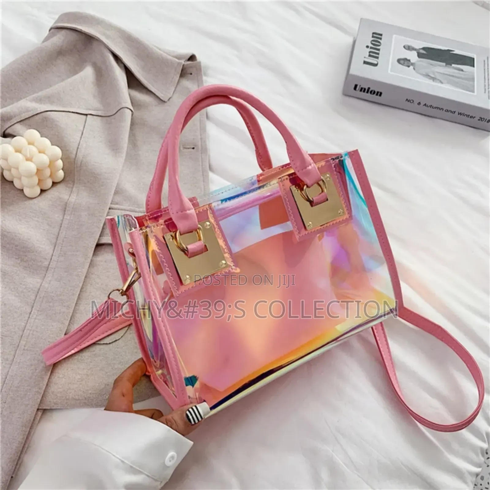 Meduim Size Transparent/Laser Bag