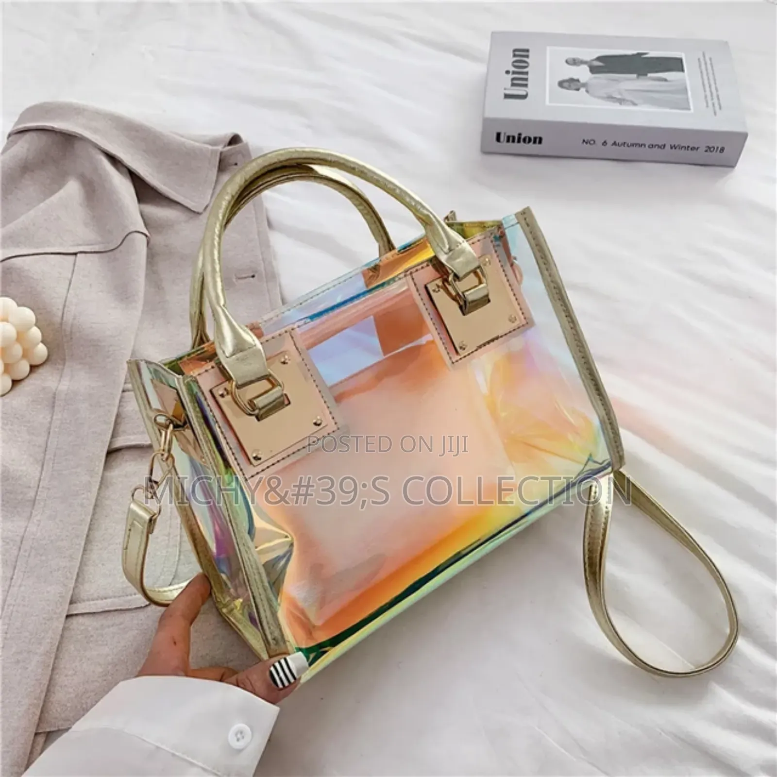 Meduim Size Transparent/Laser Bag