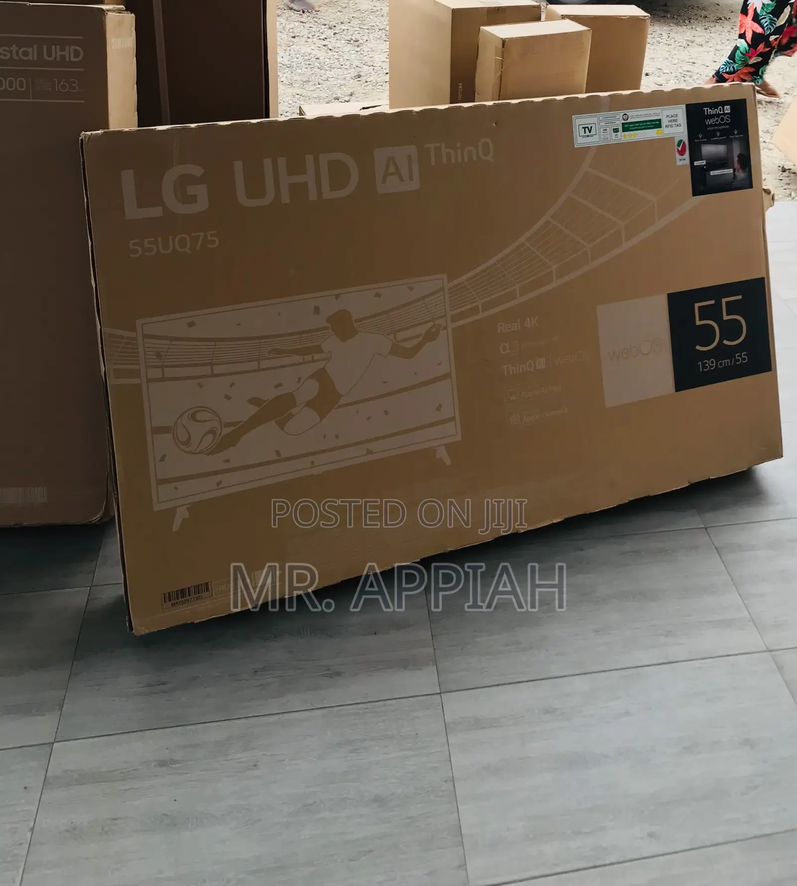 Buy Authentic Lg 55ur7300 55” Smart Tv With Remote Control