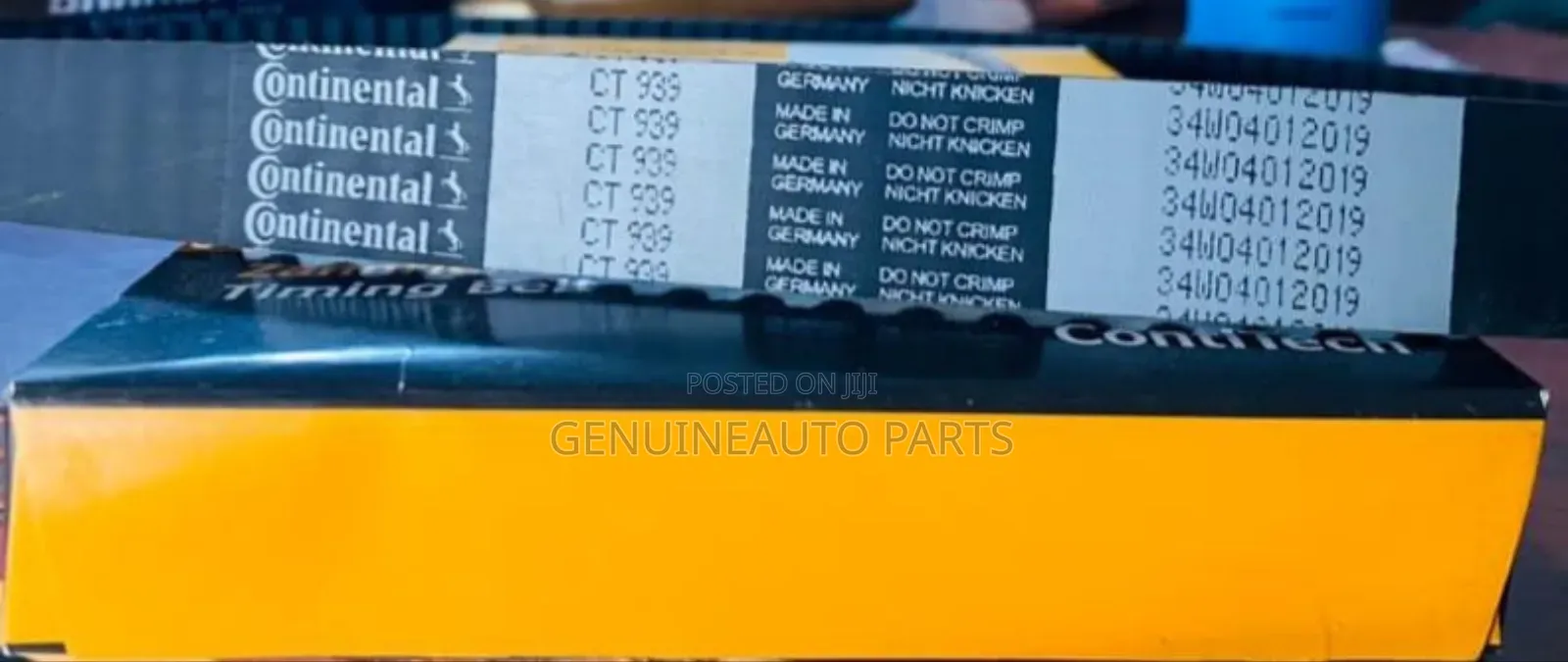 Genuine Contitech Ct914-Timing Belt and CT939 Belt