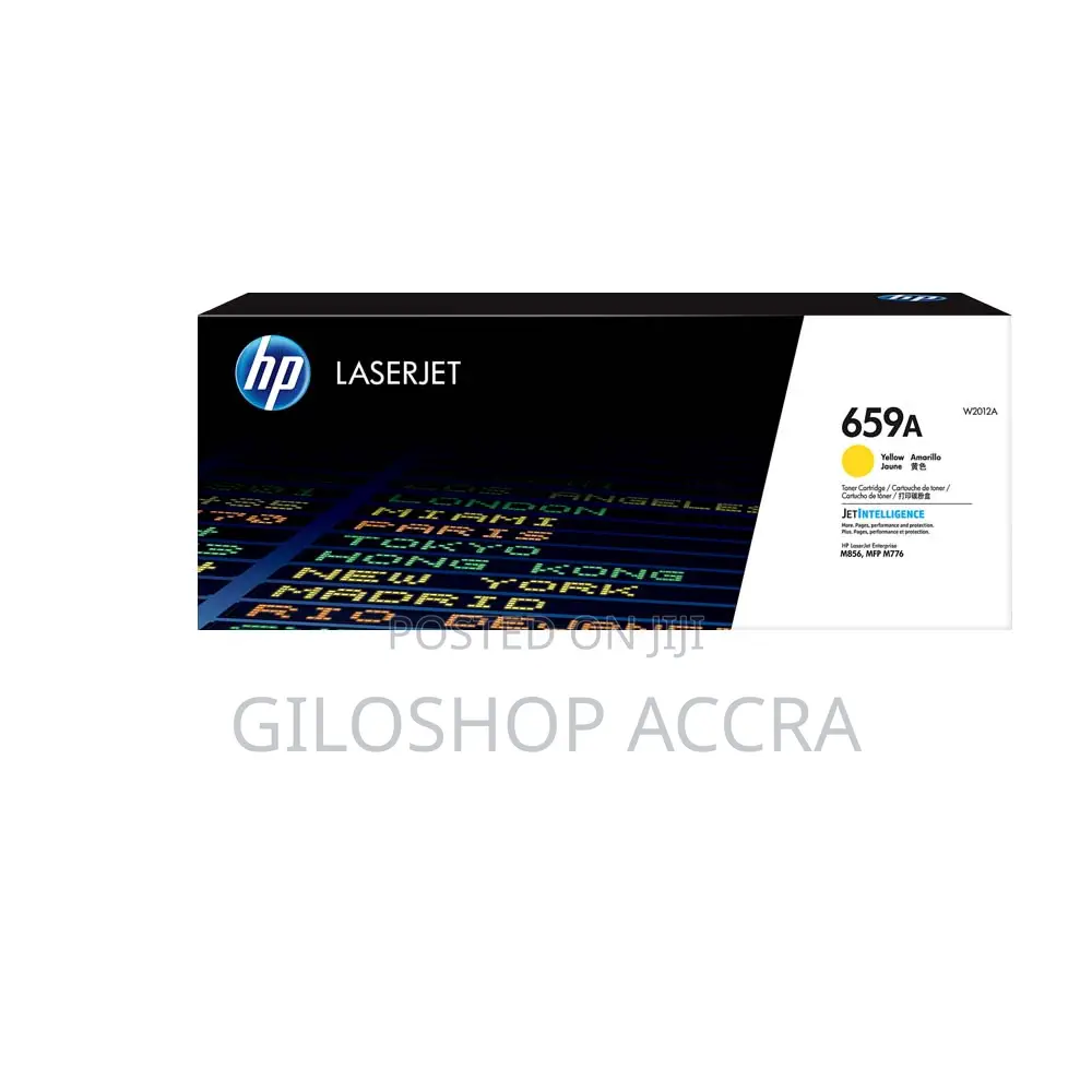 Hp 659a Yellow Original Laserjet Toner Cartridge, W2012a