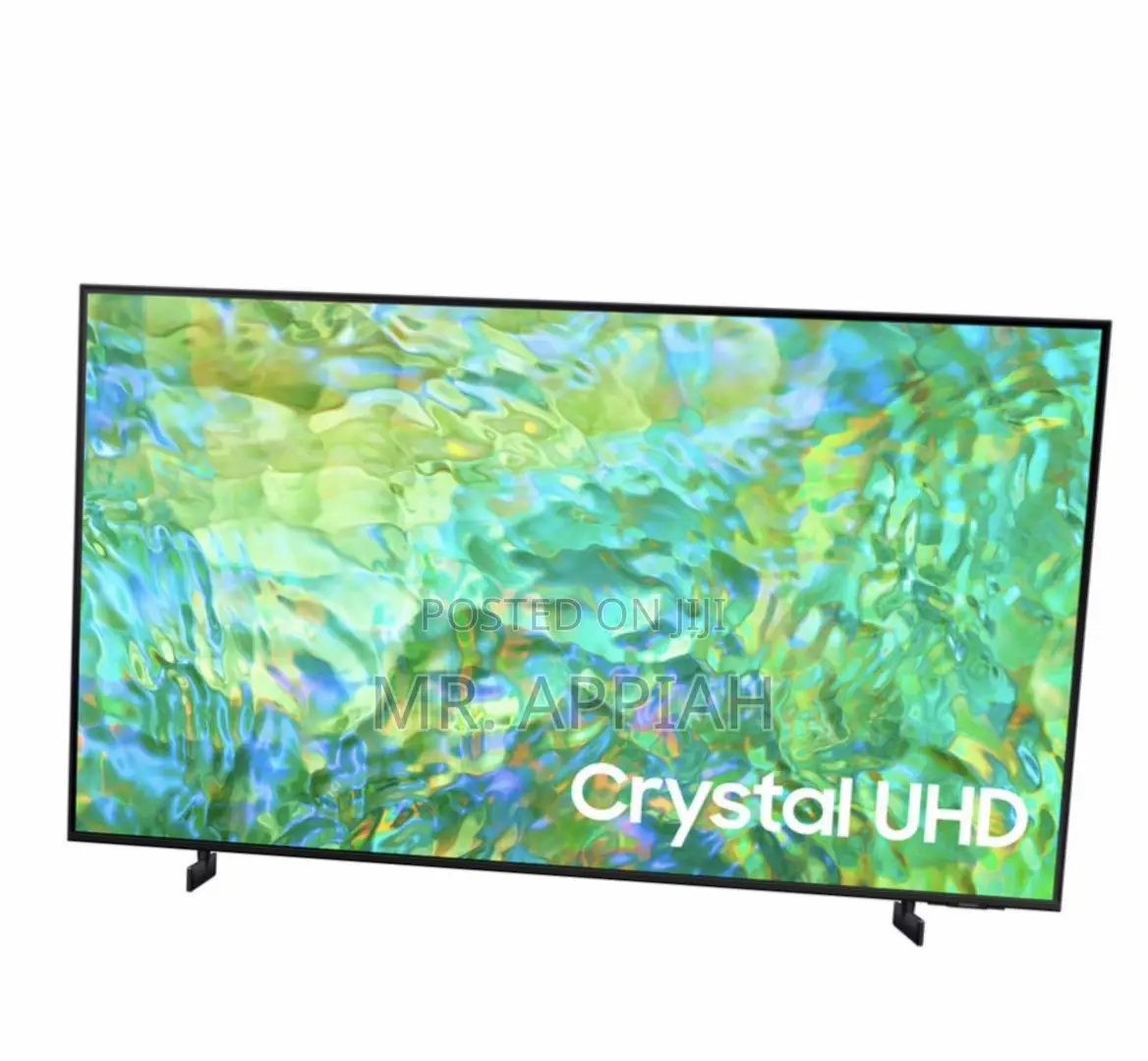Sleek Samsung 65CU8072 65” Ultra HD Smart Television.