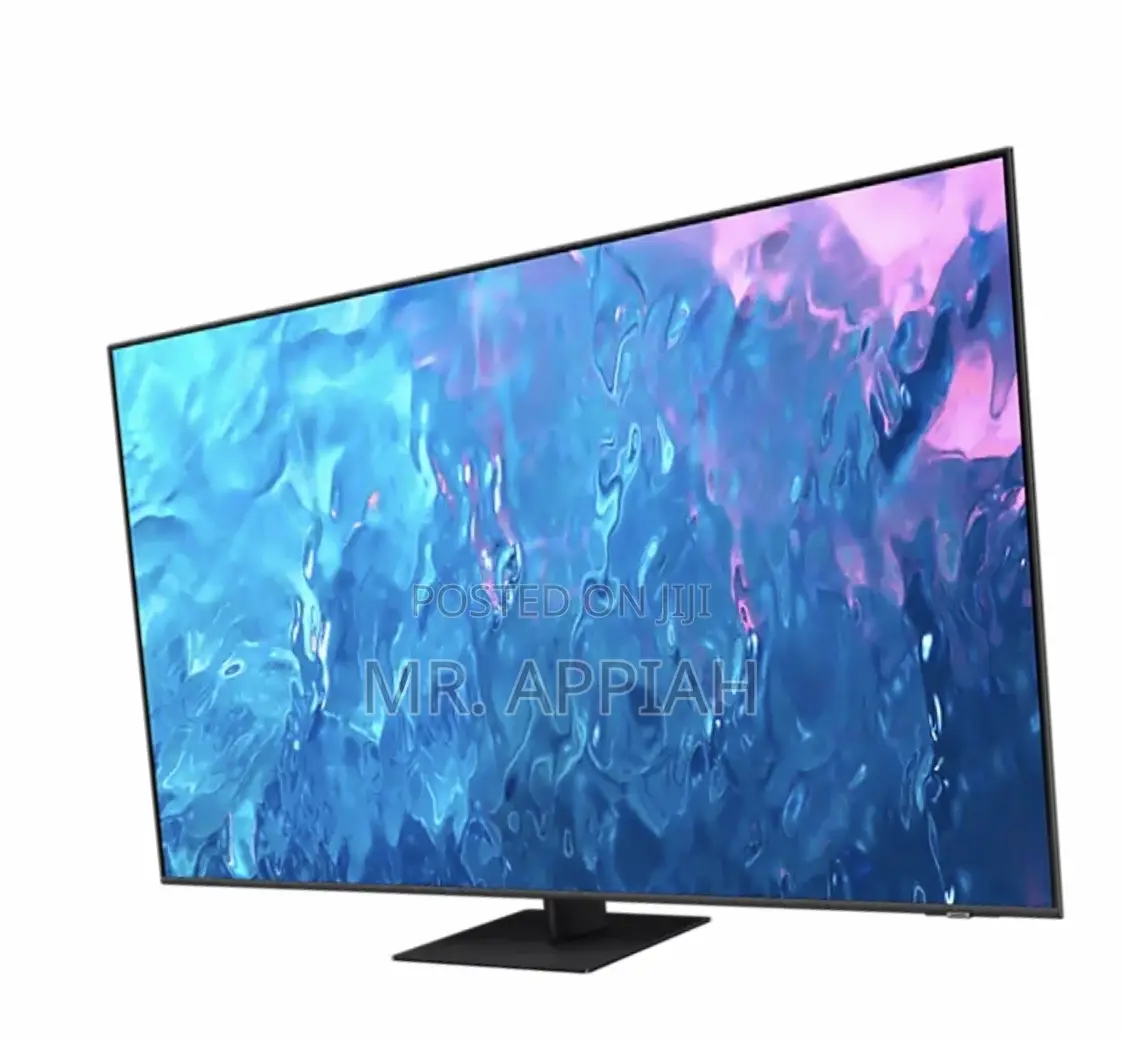 Sleek Designed Samsung 85q70c 85” Qled Smart Television.
