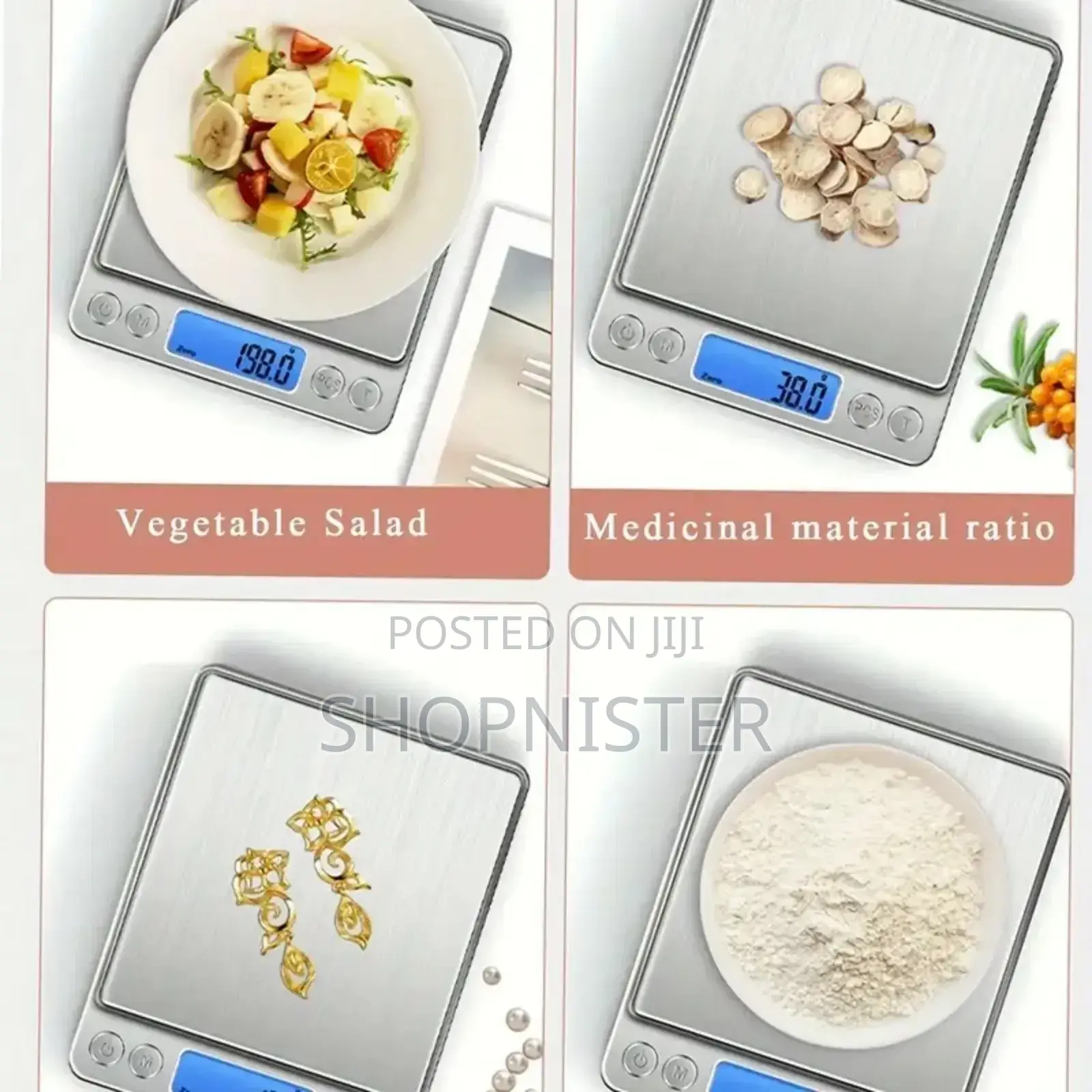 Kitchen Scale 0.1 Stainless