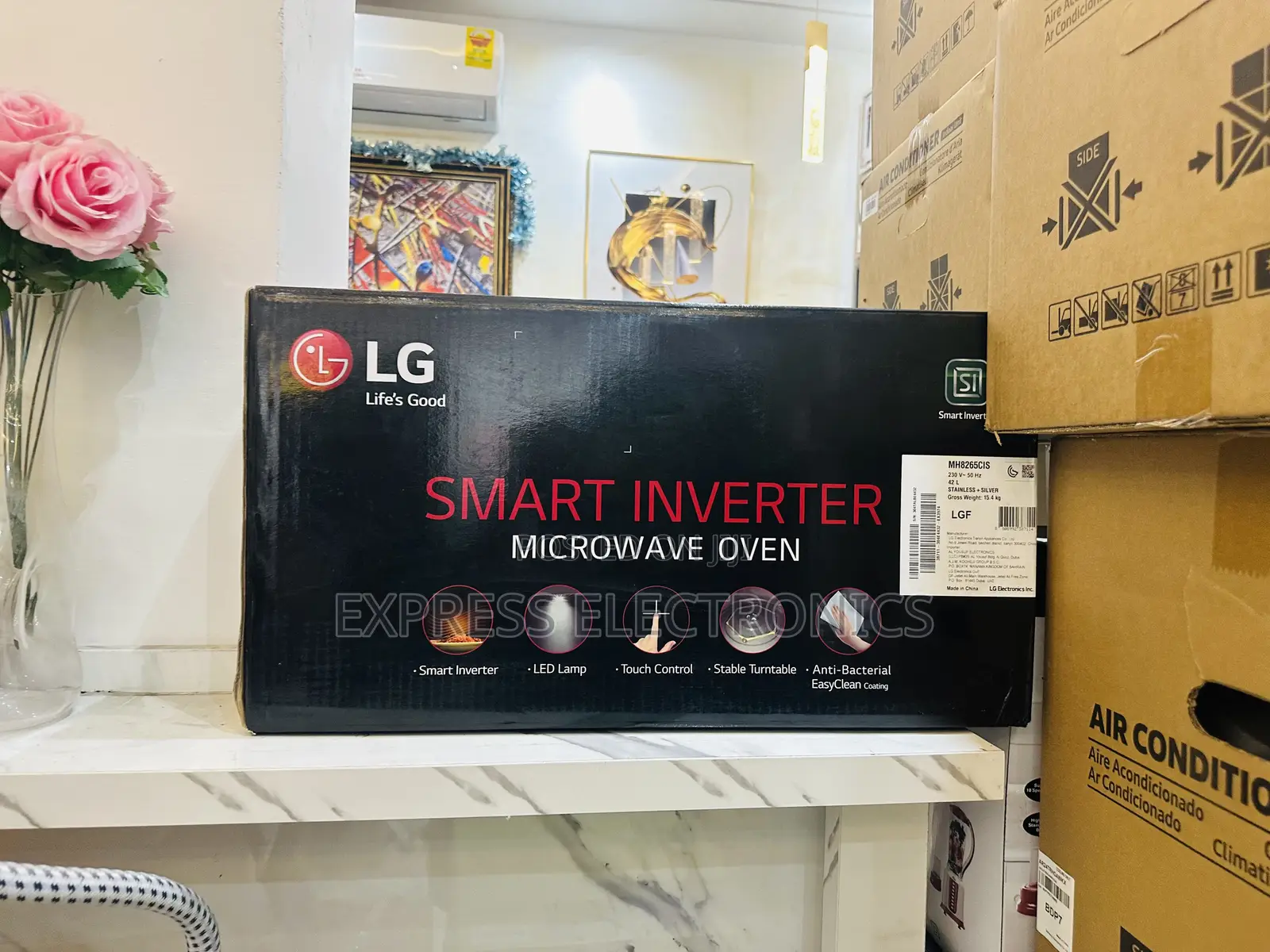 Available Now LG MH8265CIS Sliver Oven Microwave ᄉᄉᄉ