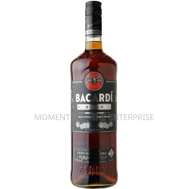Bacardi Black Rum 1ltr
