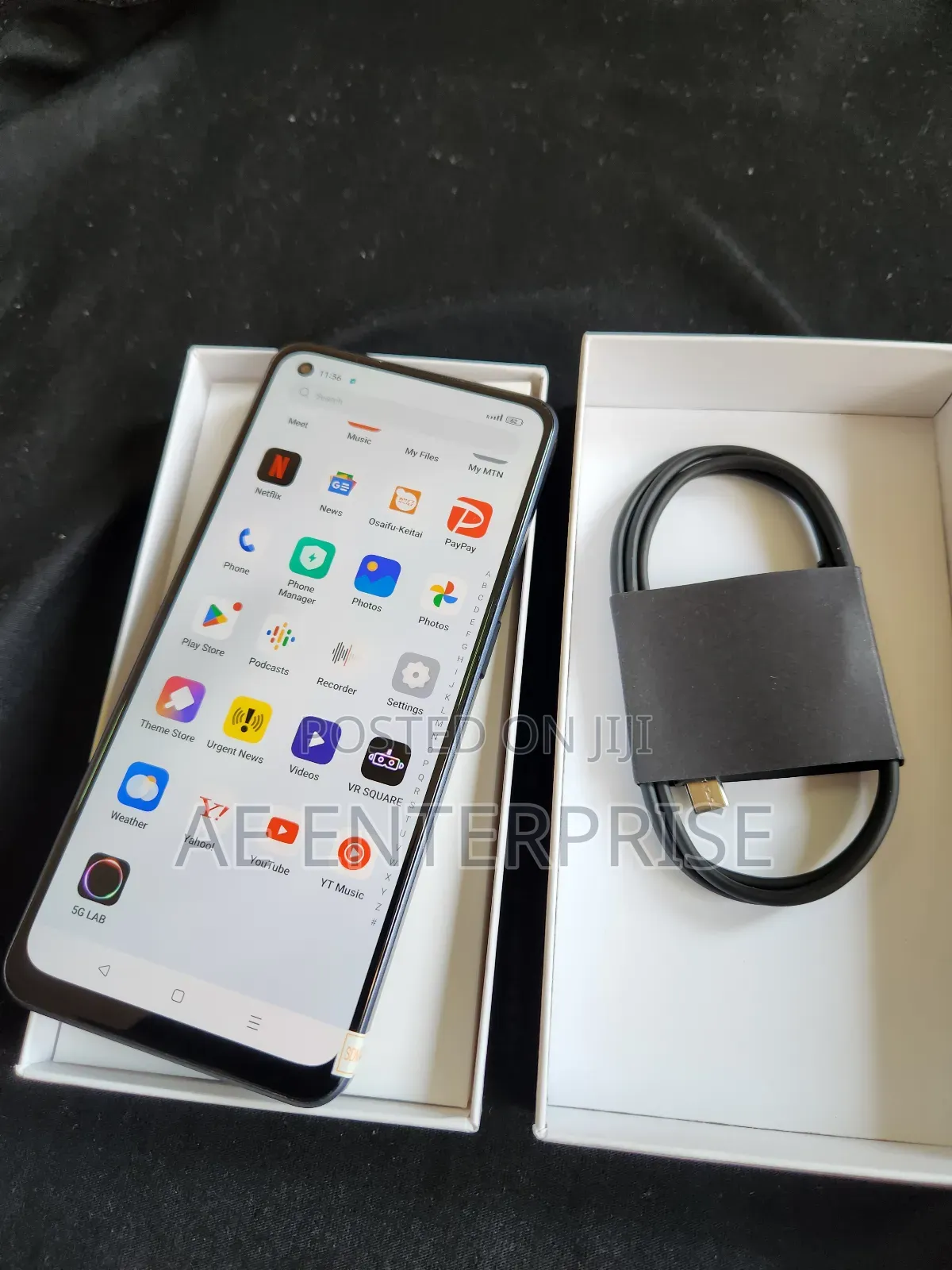 New Oppo Reno7 128 GB Black