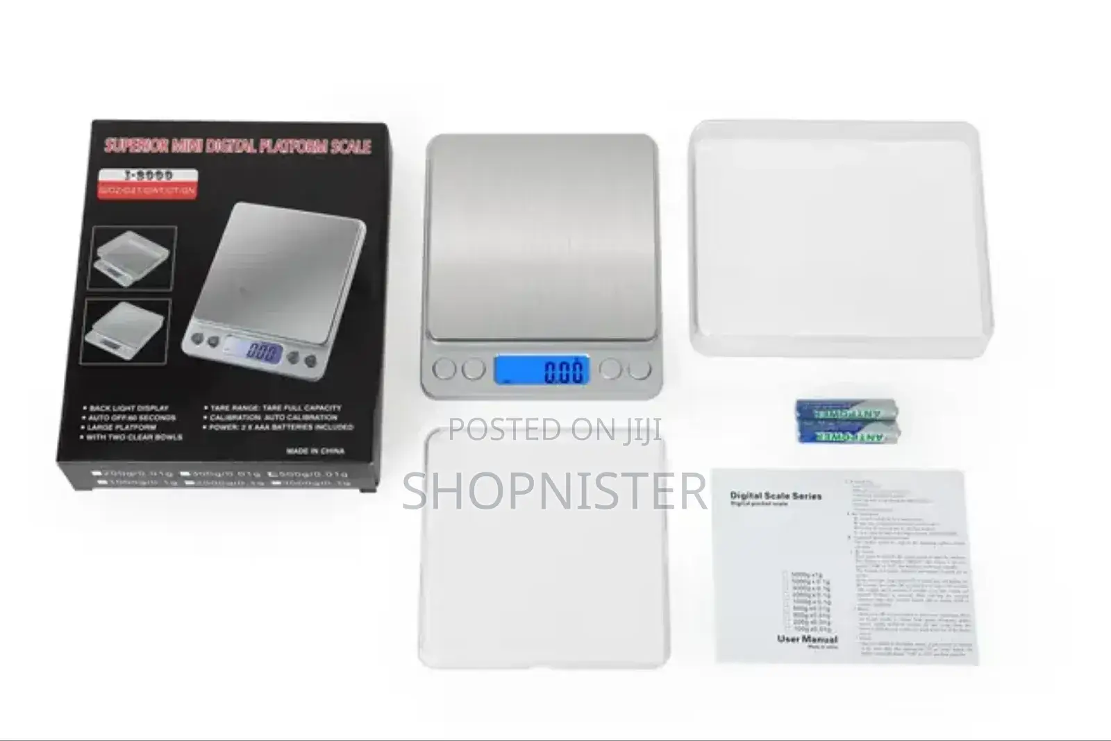 Portable Kitchen Precision Scale 0.1