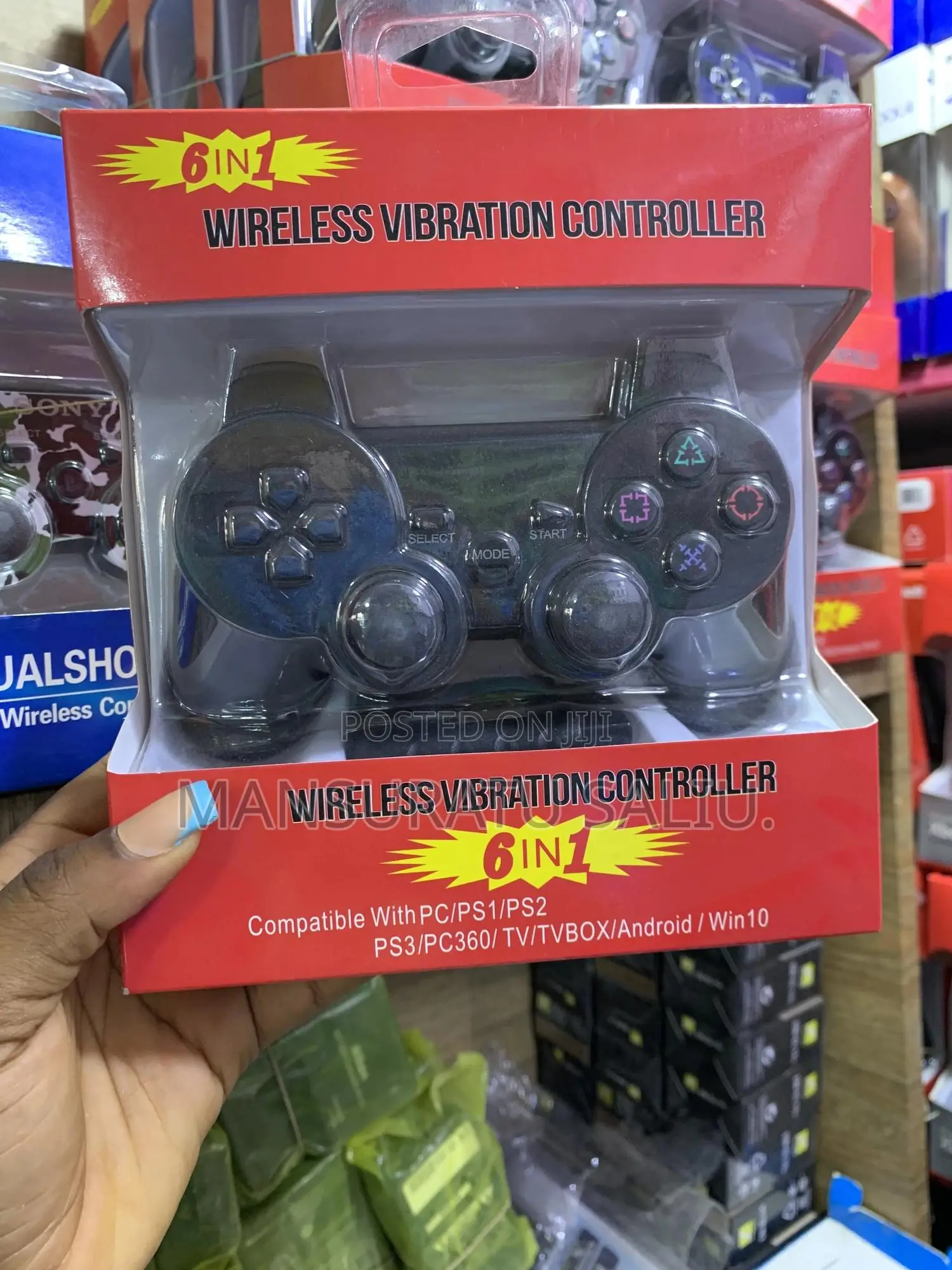 6in1 Wireless Vibration Controller