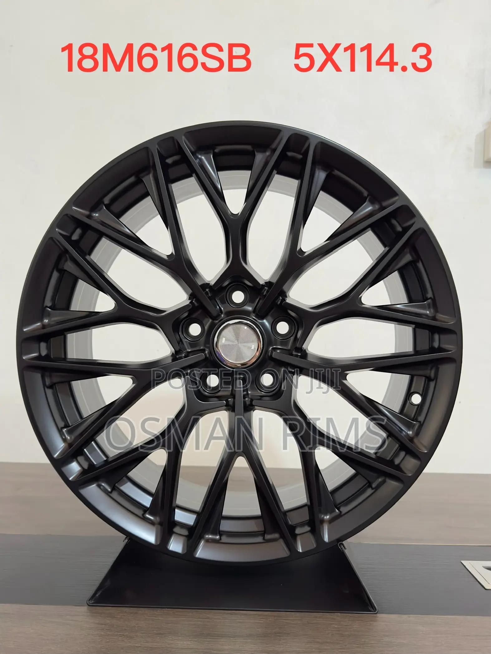 Black CRV Rims Matt