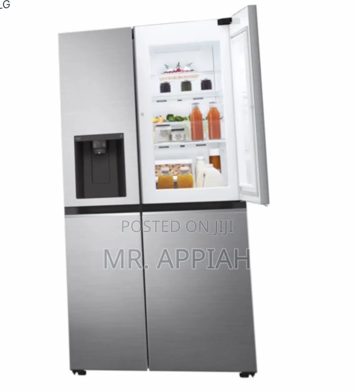 Sleek LG GC-J257SLRS Door in Door Fridge(674ltrs) 