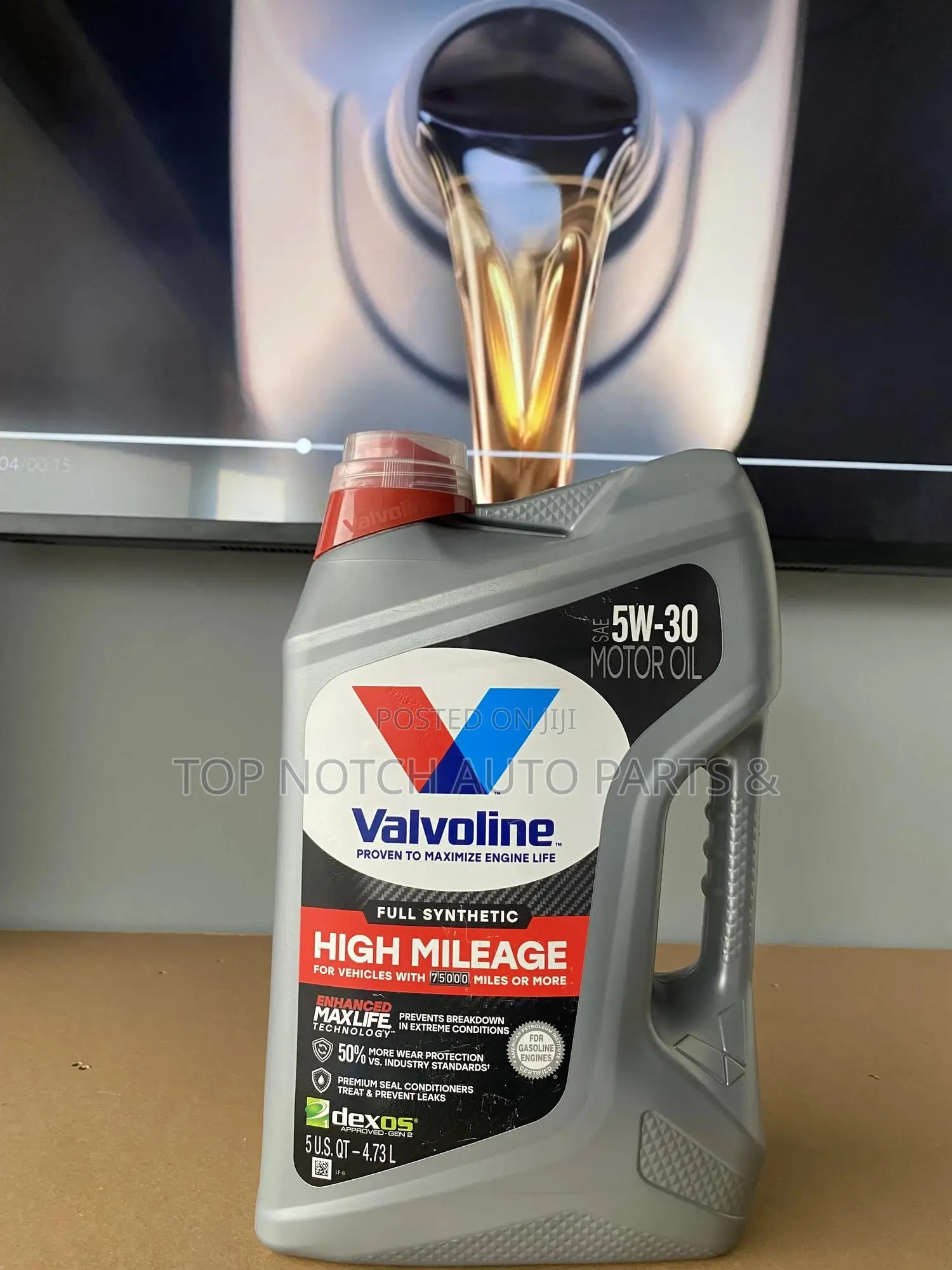 USA Valvoline SAE 5w-30 Full Synthetic High Mileage