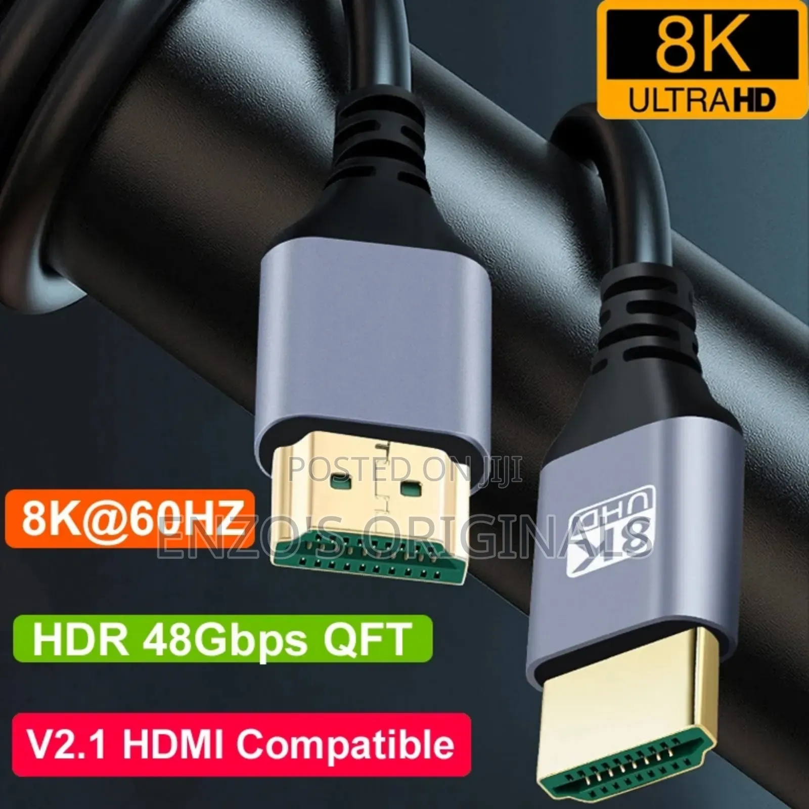 HDMI 2.1 8kay at 60hz 4kay at 120hz 3M or 10ft Length