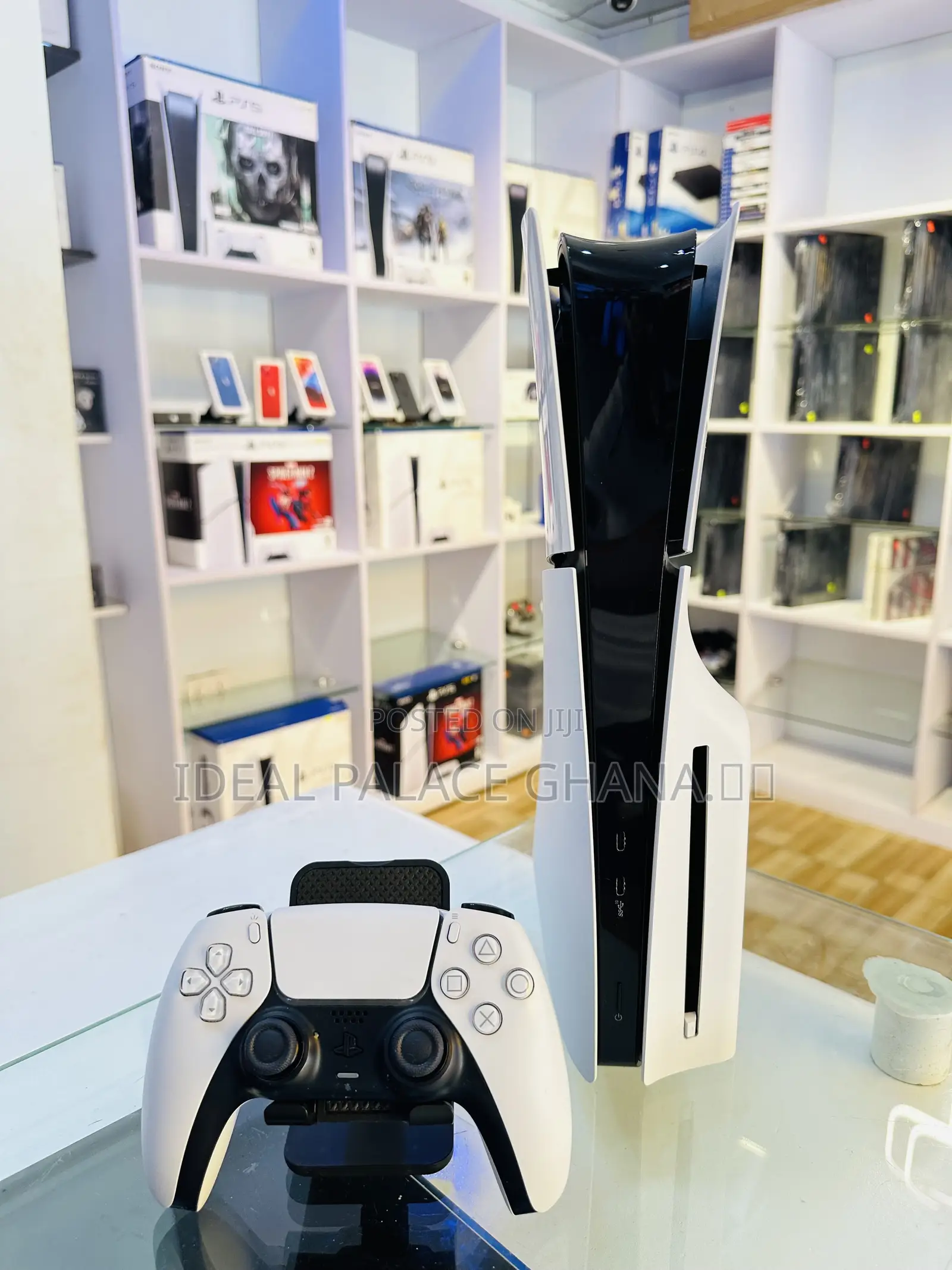 Used Ps5 Slim With 5 Latest Games