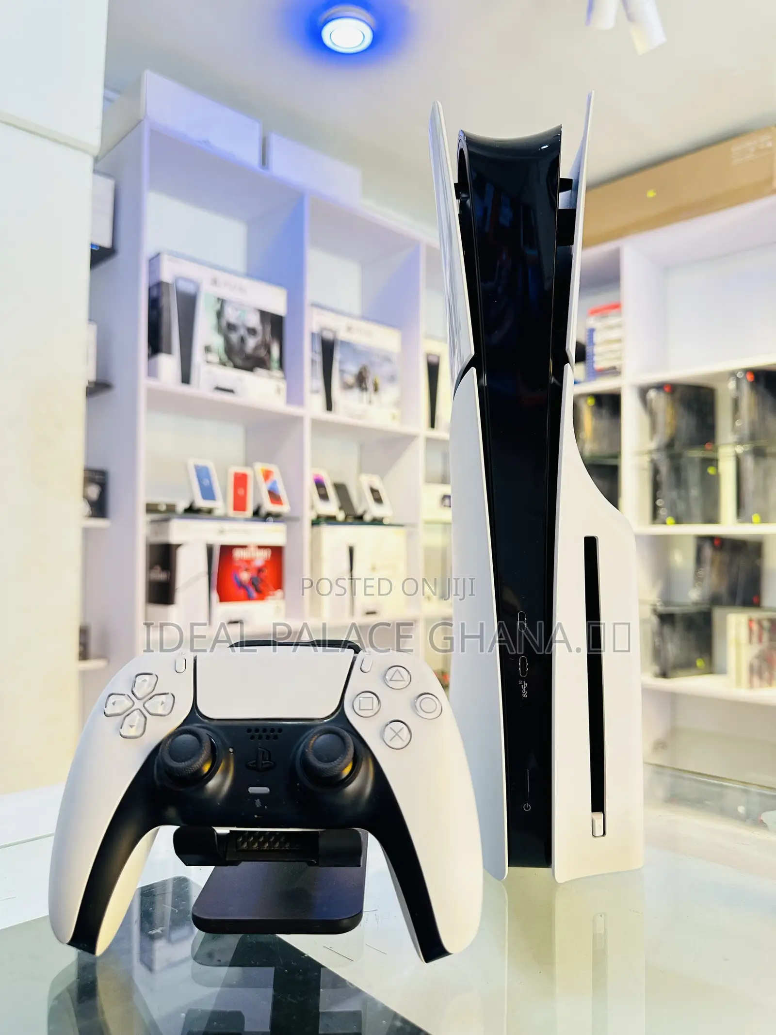 Used Ps5 Slim With 5 Latest Games