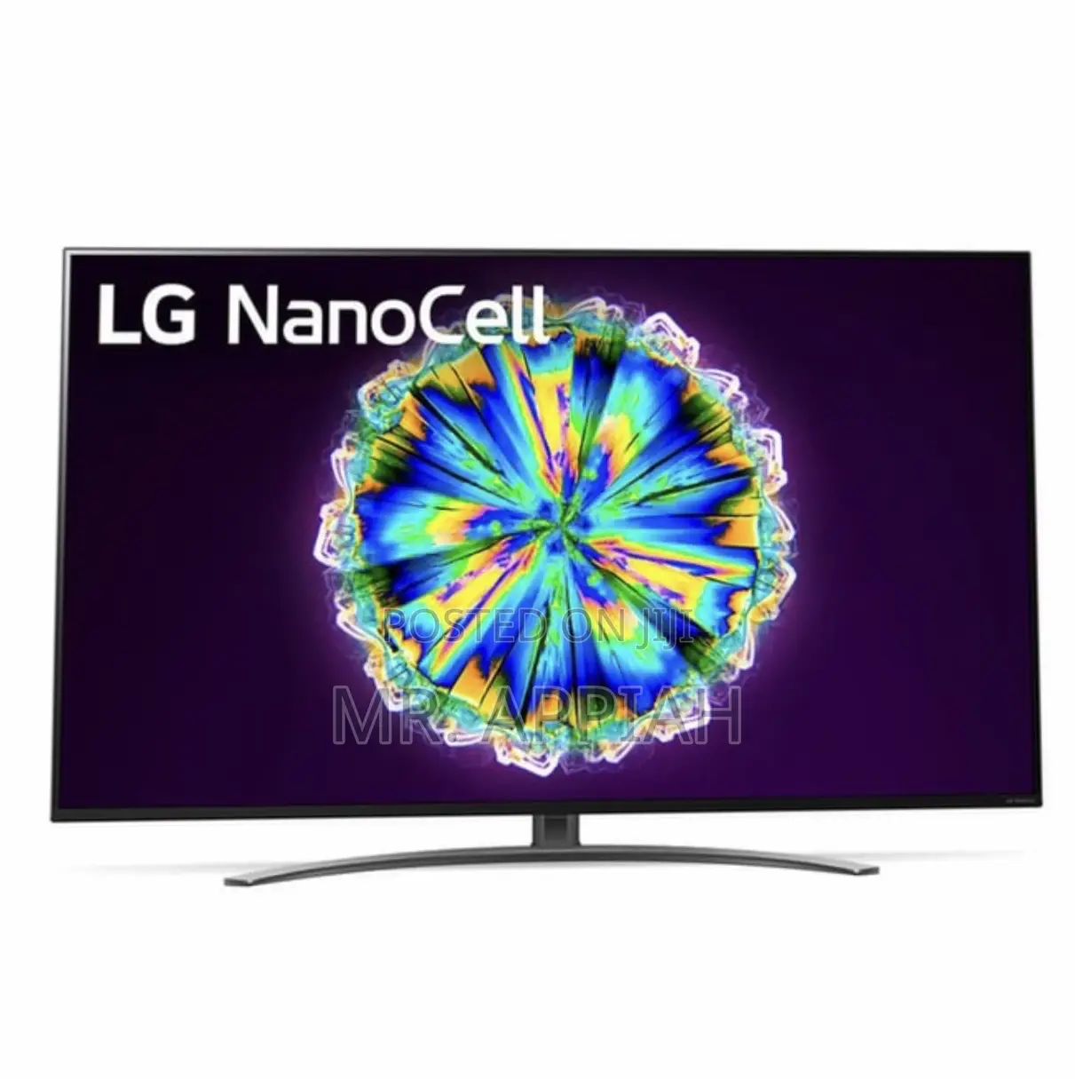Sleek LG 65nano86 65 Inch Smart Nanocell Television.