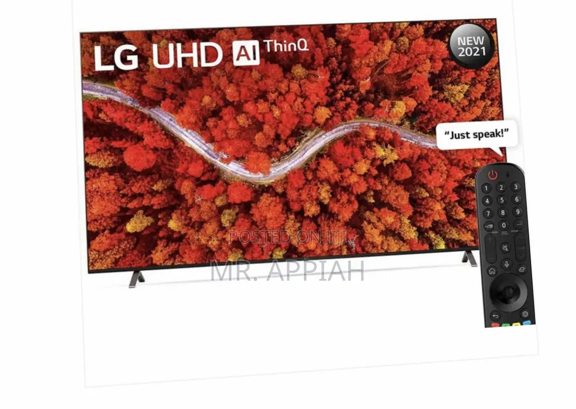 Authentic LG 82up8000 85” Smart Television(Black)
