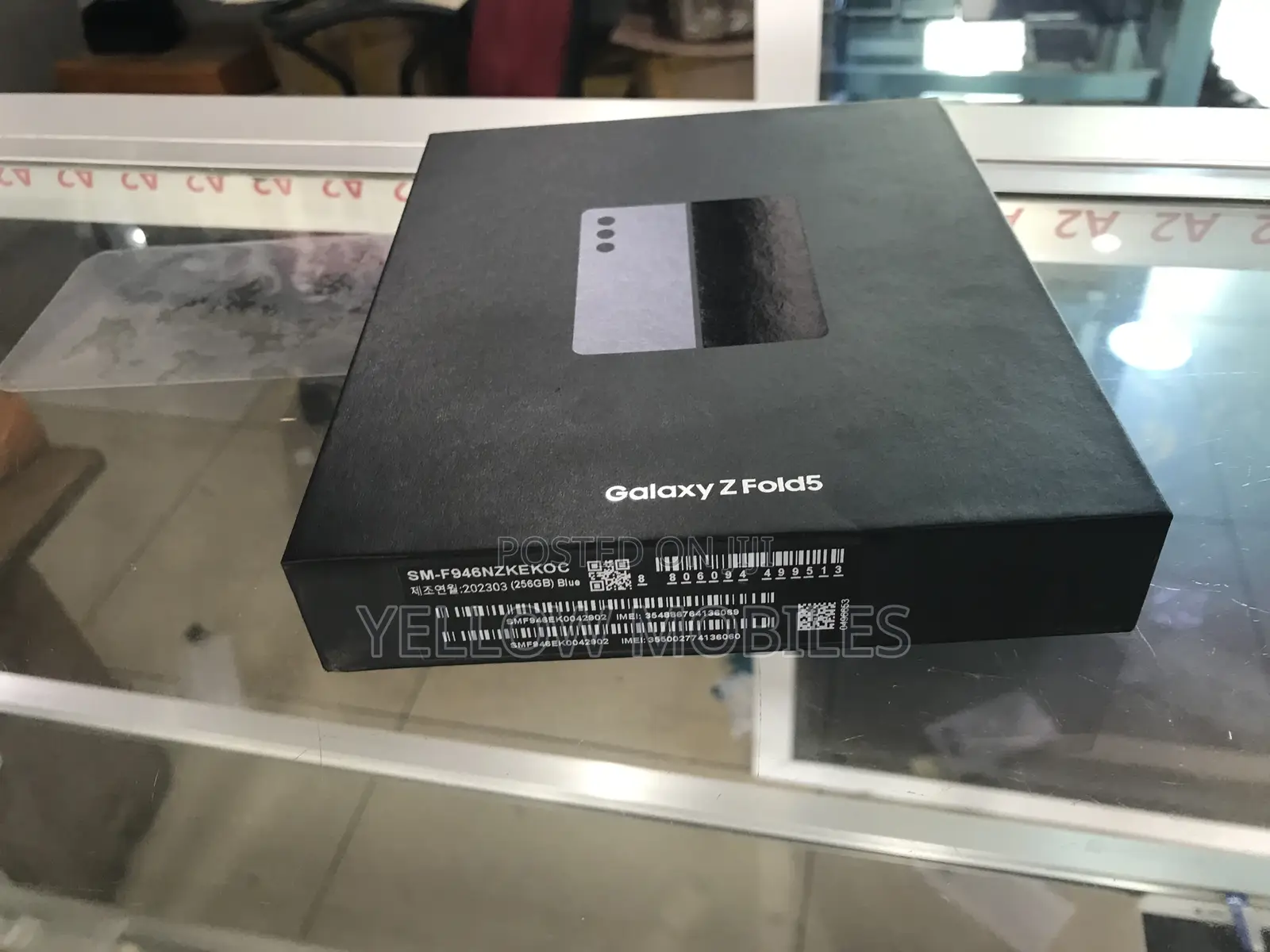 New Samsung Galaxy Z Fold 5 256 GB Blue