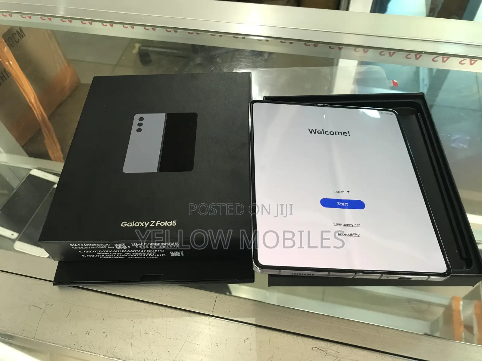 New Samsung Galaxy Z Fold 5 256 GB Blue