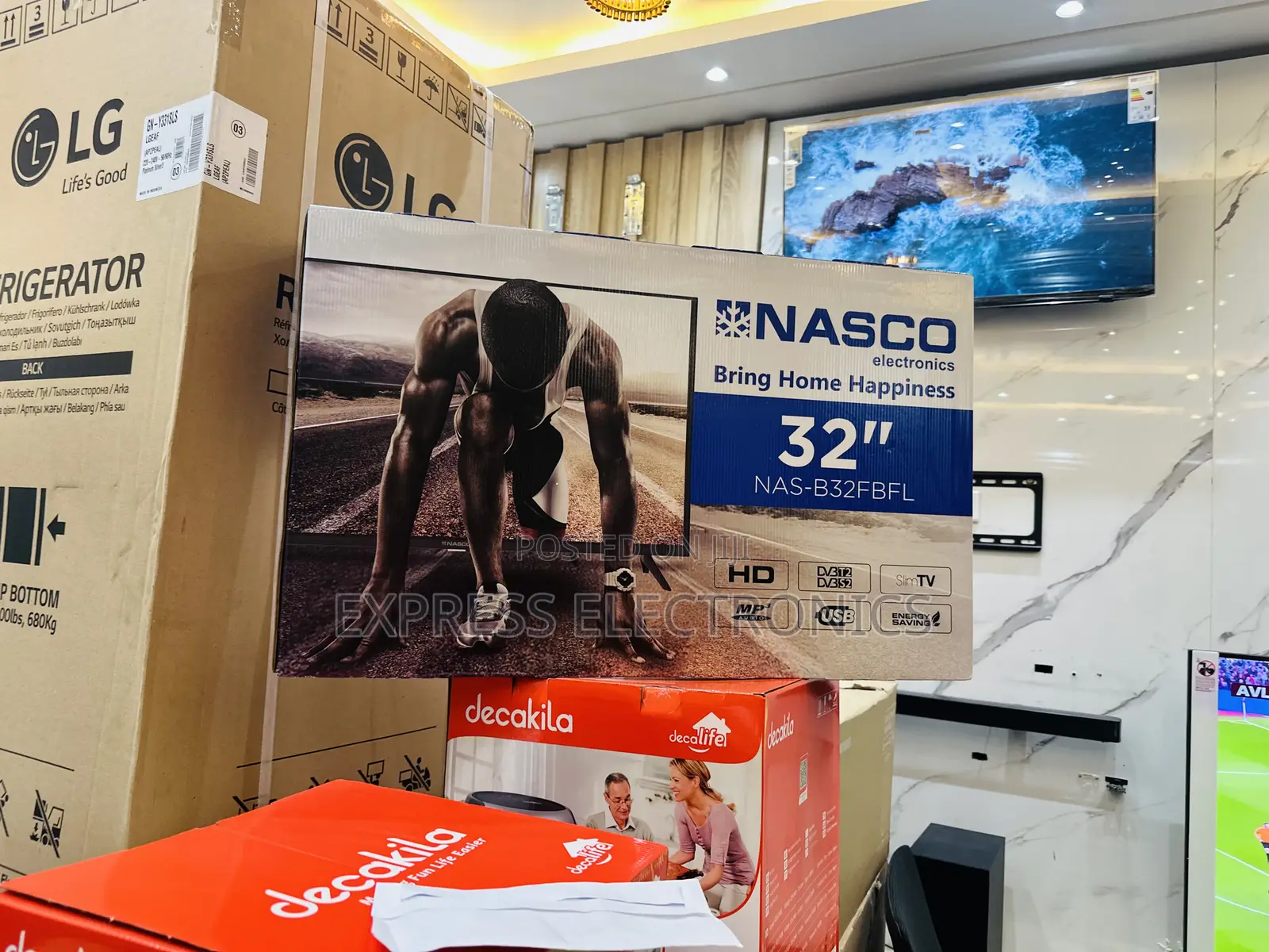 Satellite Images Digital Nasco 32” Television
