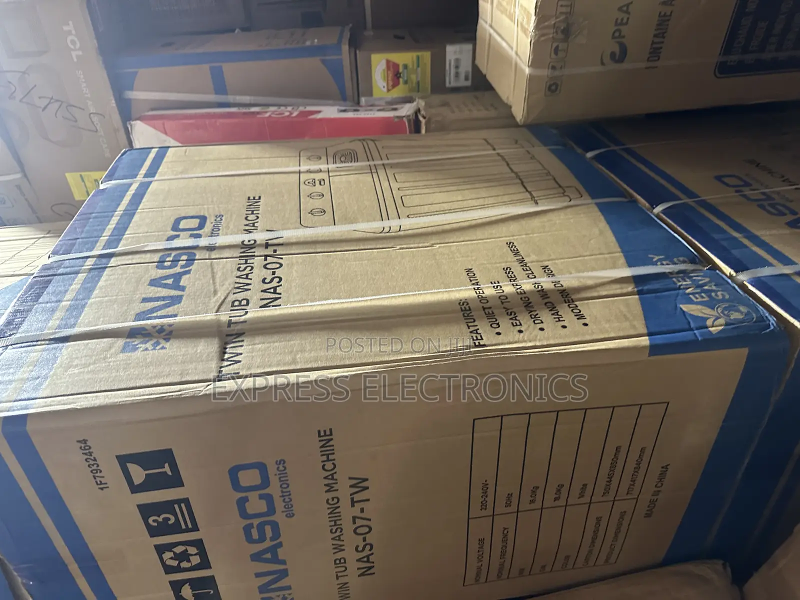 Sealed Washing Machine 7kg Top Load Semi Automatic