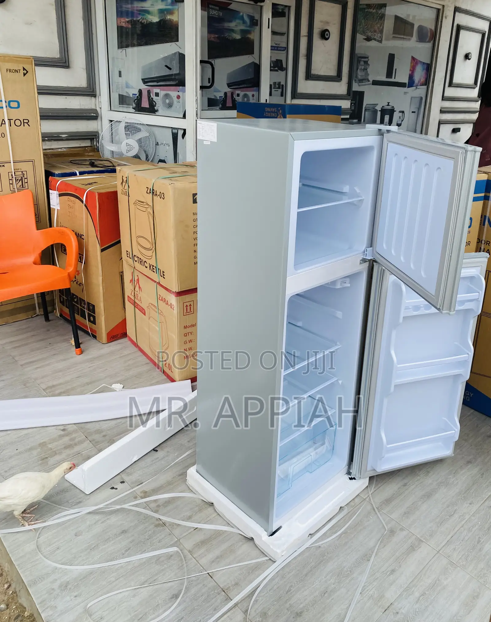 Latest Nasco Nasf2-18fl Top Mount Freezer Electric Fridge.
