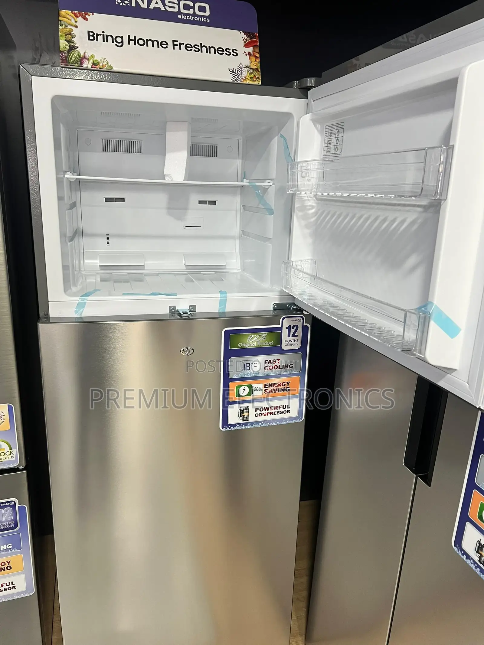 Powerful Compressor, 440L Nasco Nasf2-660tm Refrigerator
