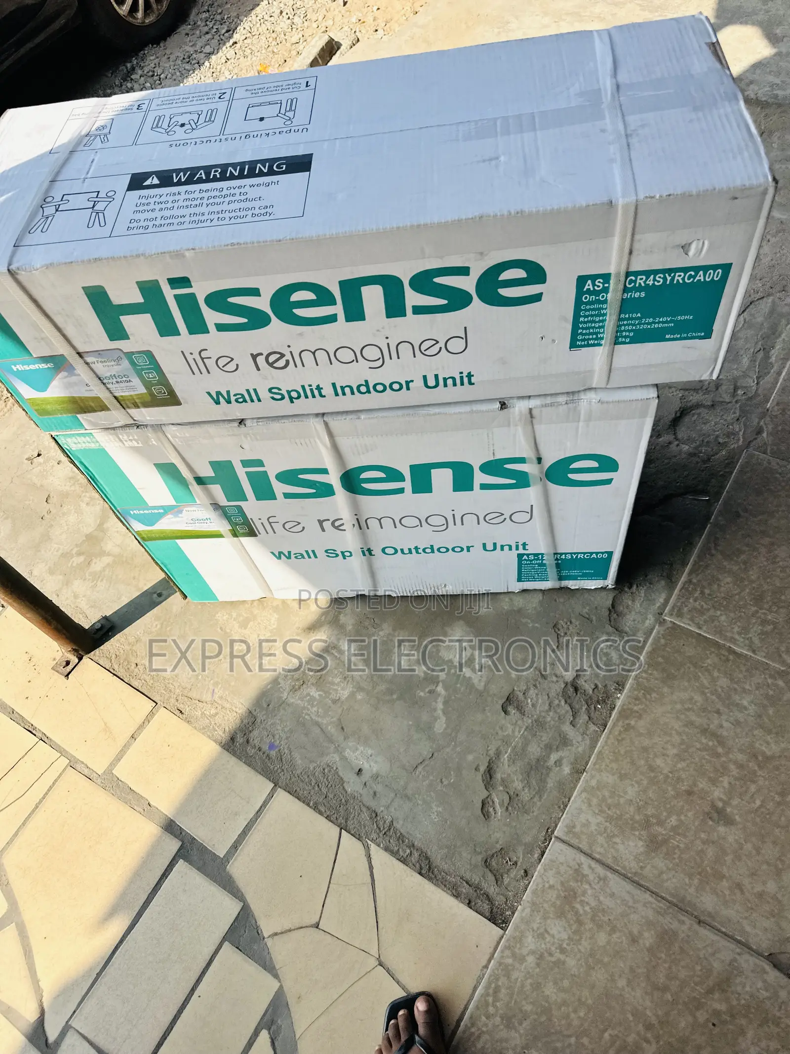 Top Variety Air Conditioner Split R410 Gas 1.5hp Hisense