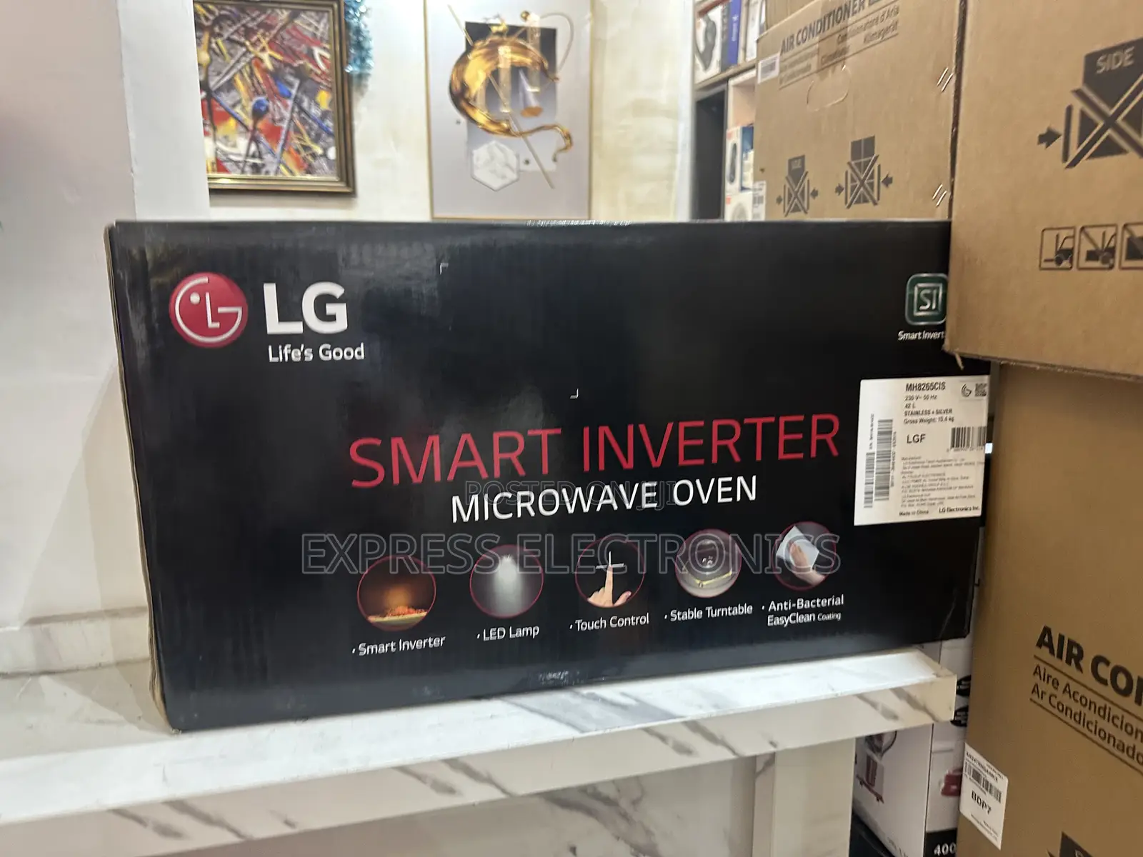 Quality Top Standard LG MH8265CIS Microwave Oven