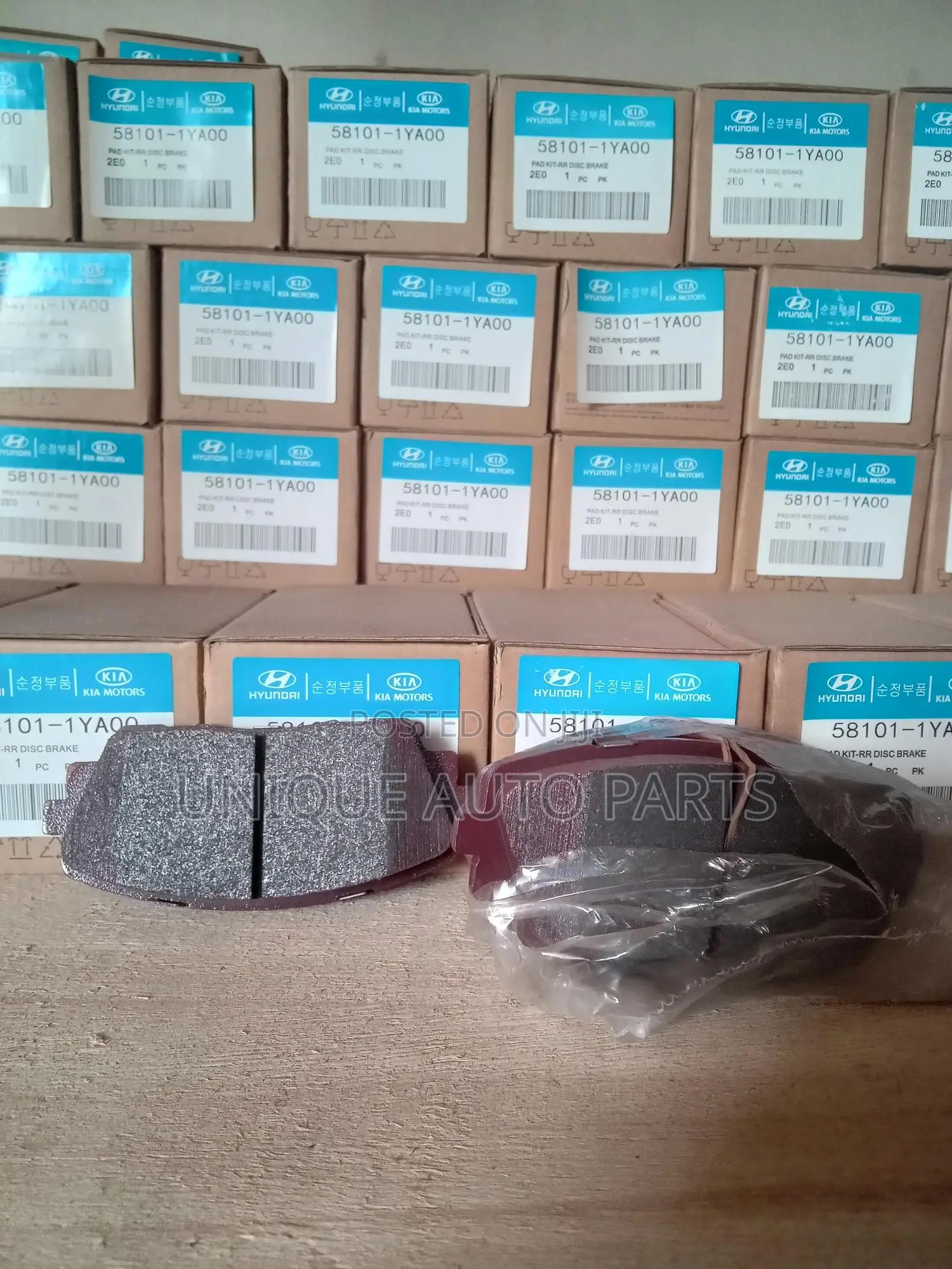 Kia Morning Brake Pad (58101-1ya00)