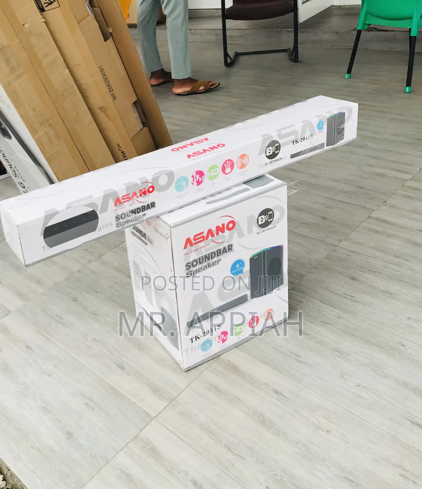 Asano 2041 Sound Bar With Bluetooth.