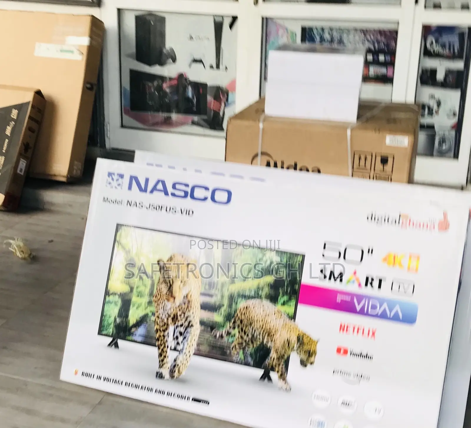 Shop Lastest Nasco 50 Inch Smart Led UHD Tv