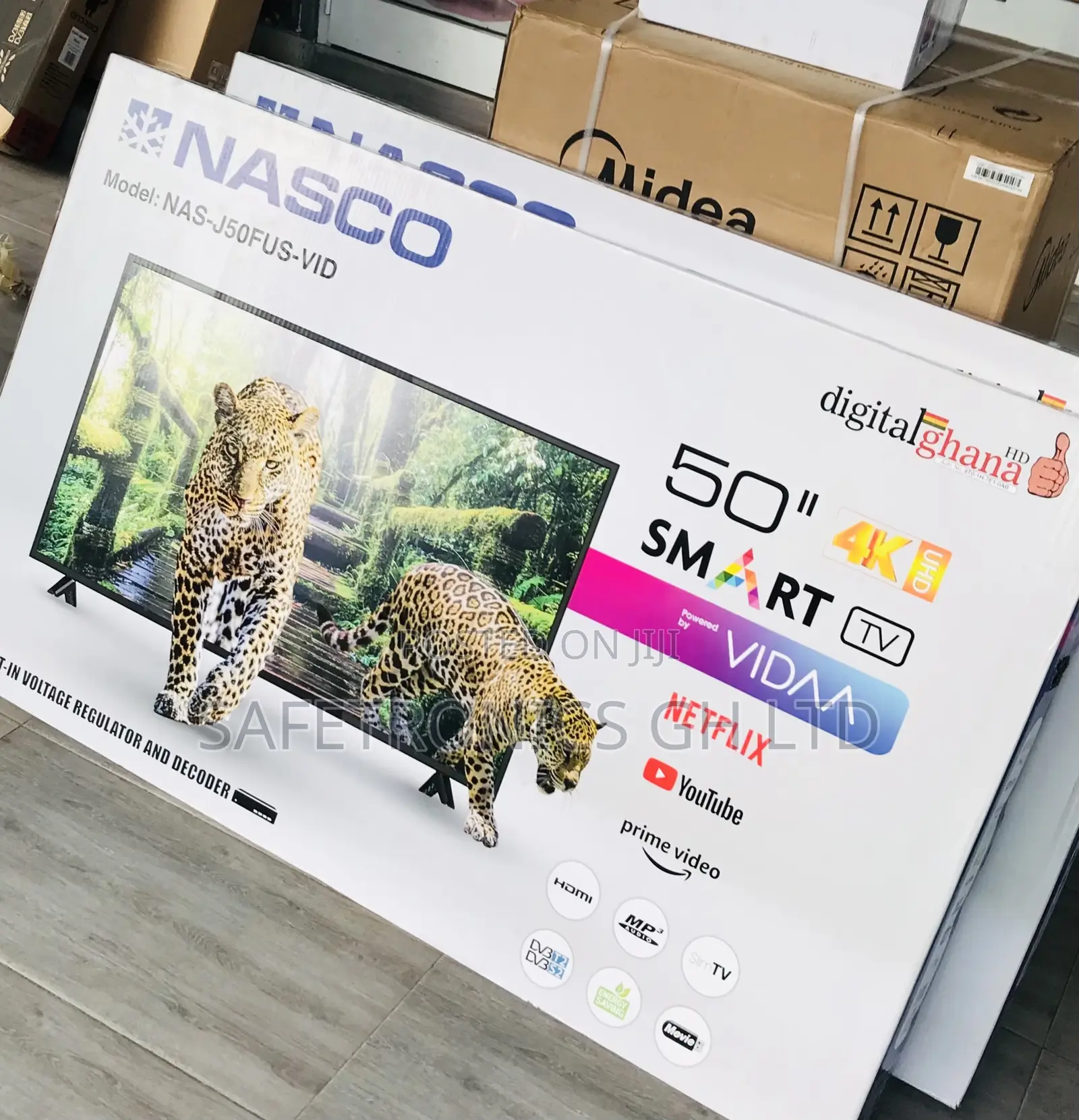 Shop Lastest Nasco 50 Inch Smart Led UHD Tv