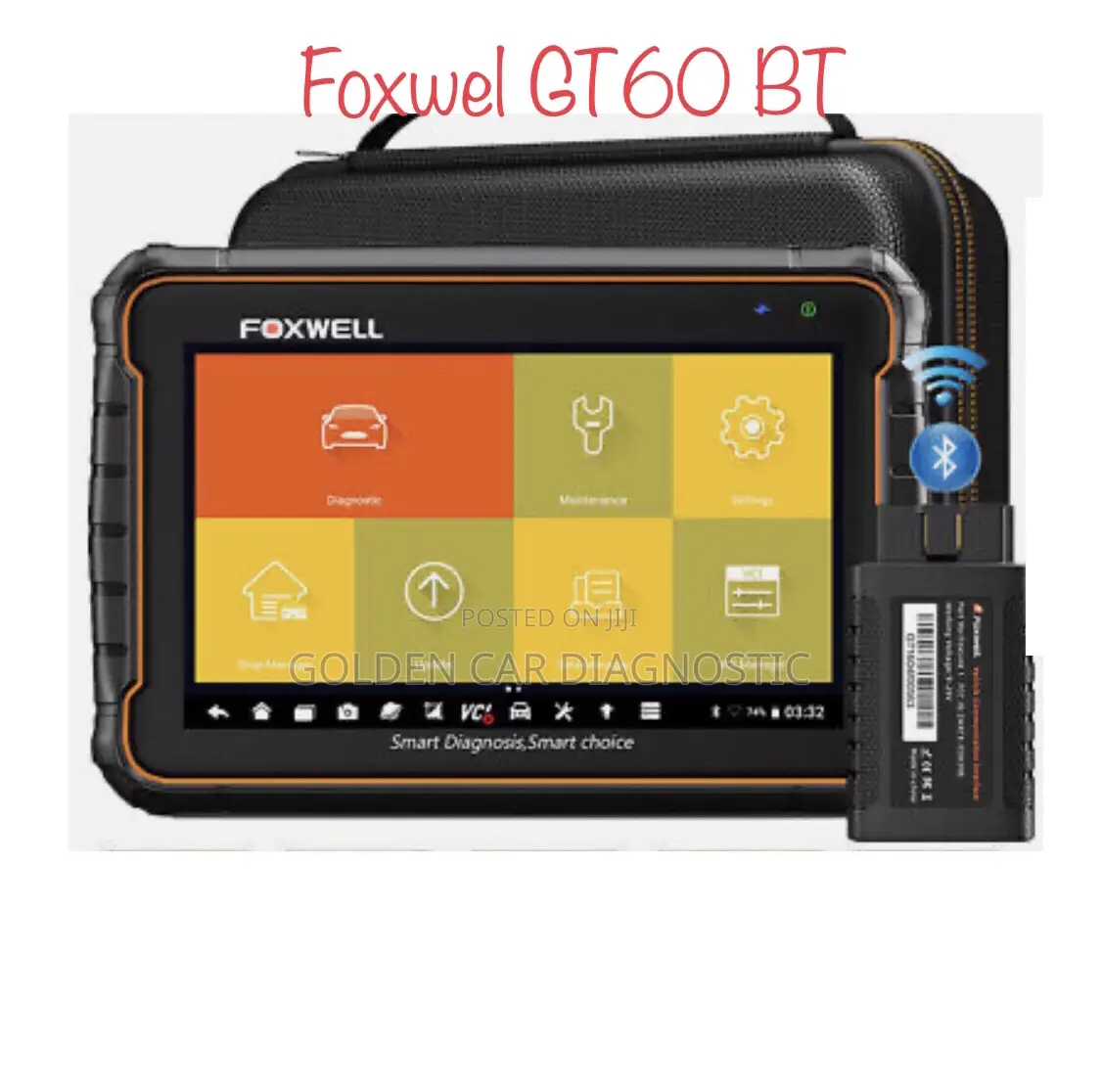 Foxwell Gt60 Bluetooth Obd2 Car Diagnostic Scanner