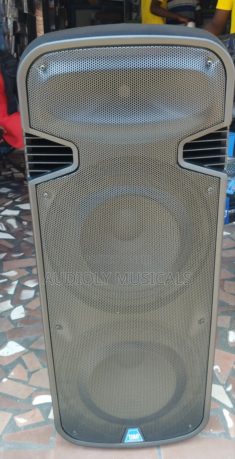 Jac Double Speaker Rechargeable With Two Microphones