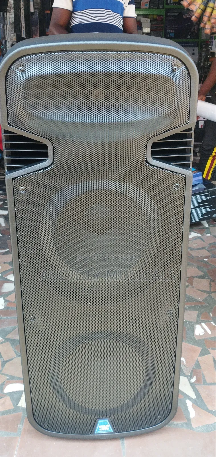 Jac Double Speaker Rechargeable With Two Microphones
